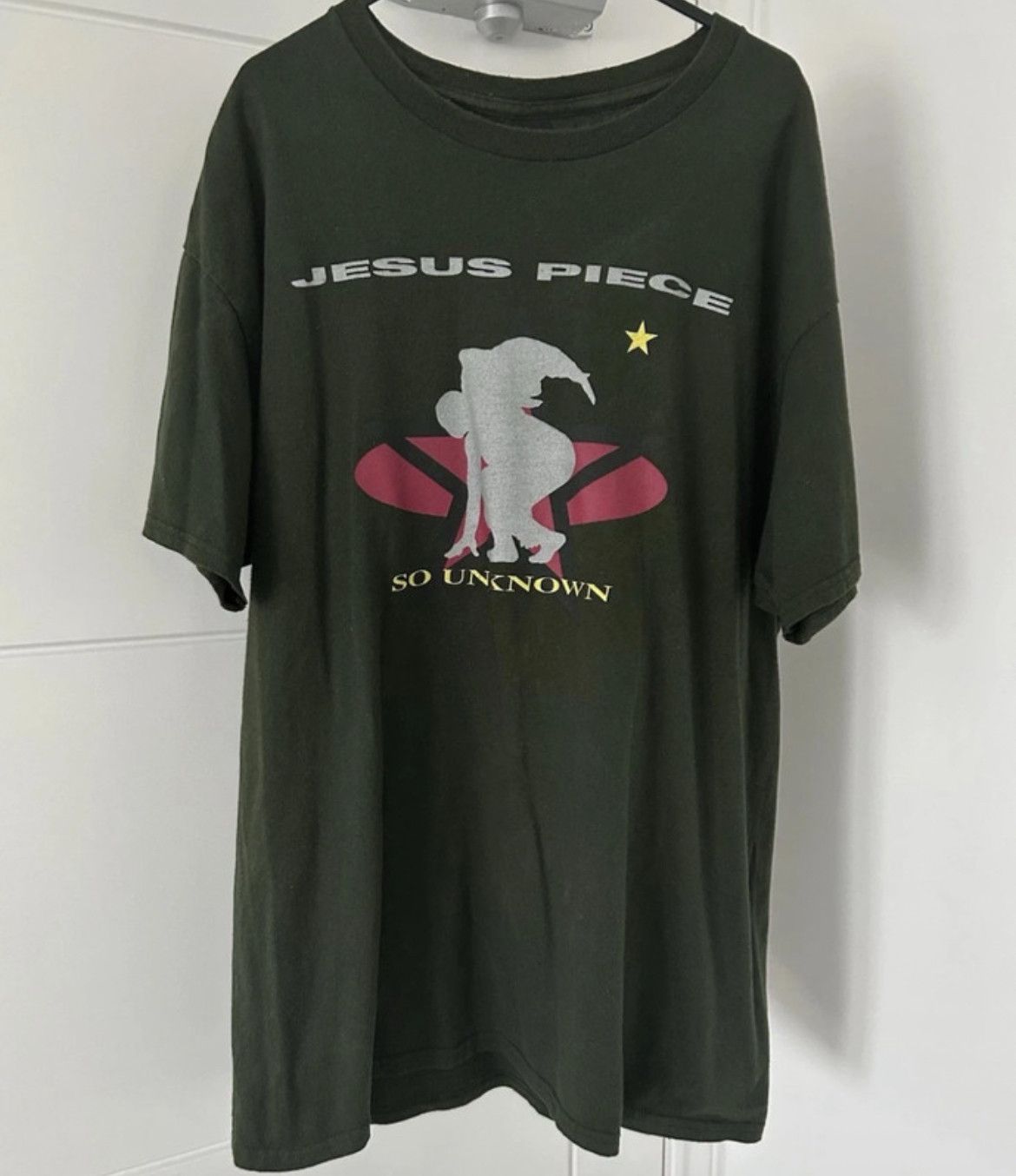 Gildan Jesus Piece T Shirt Hardcore Punk Speed Sunami Scowl Size US L / EU 52-54 / 3 - 1 Thumbnail