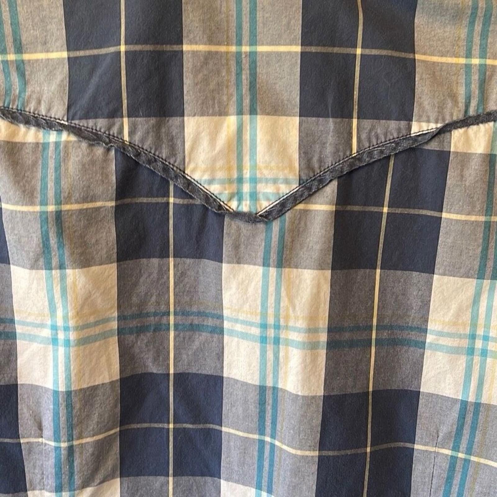 Guess Vintage Guess western shirt with pearl snap button Size US M / EU 48-50 / 2 - 3 Thumbnail