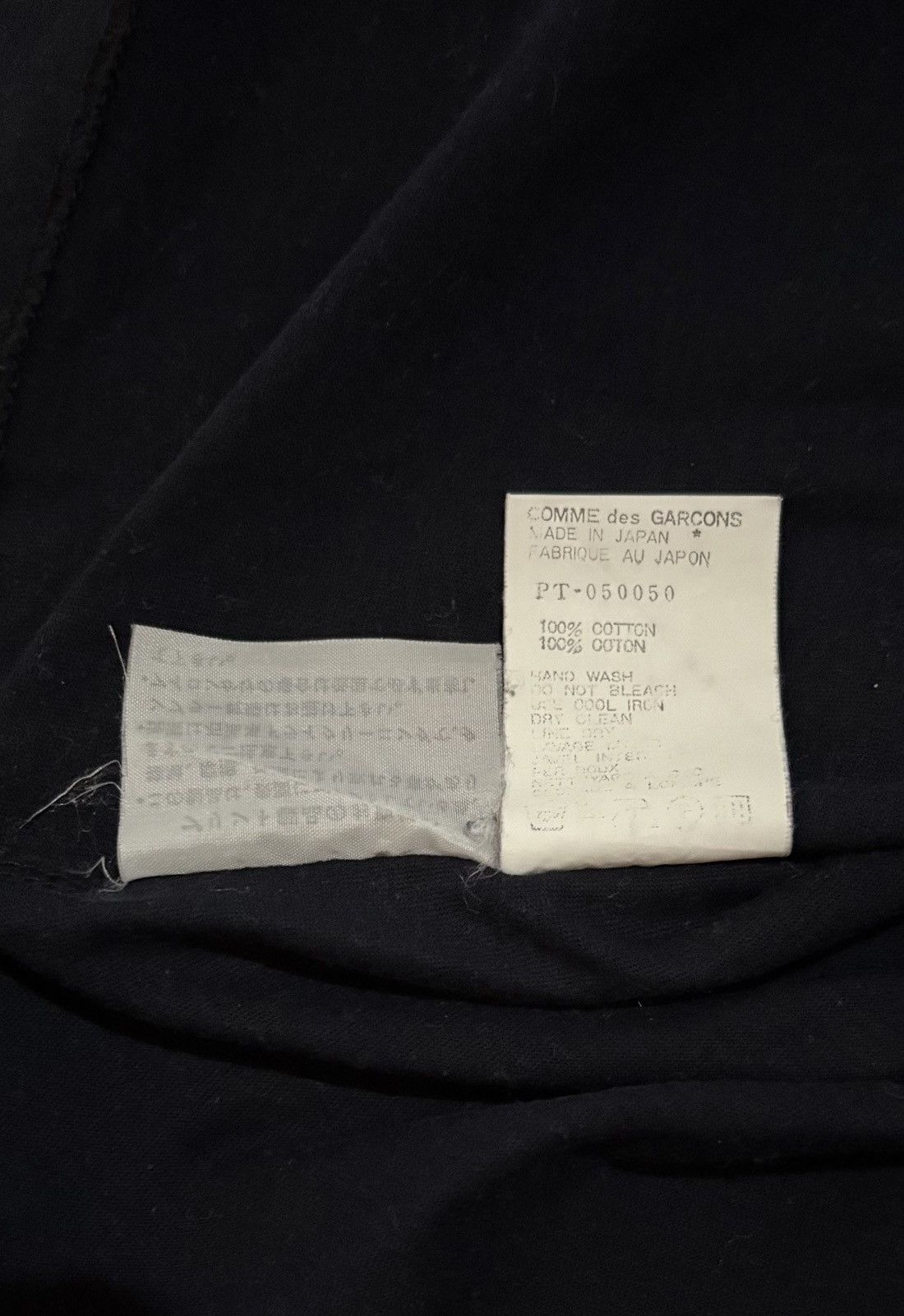 Comme des Garcons Homme Plus × Japanese Brand × Vintage Vintage COMME des GARCONS HOMME PLUS Turtle Neck Long Sleeve Size US M / EU 48-50 / 2 - 8 Thumbnail