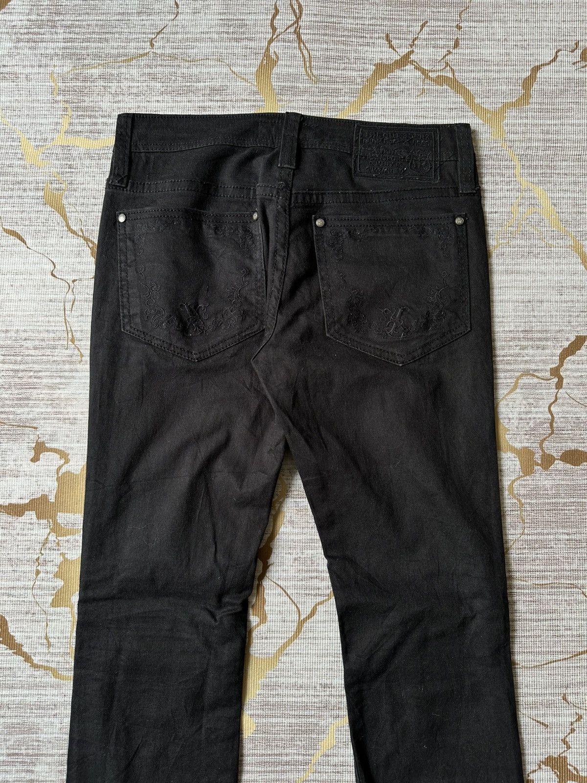 Japanese Brand XFRM Japan Black Jeans Size US 29 - 10 Thumbnail