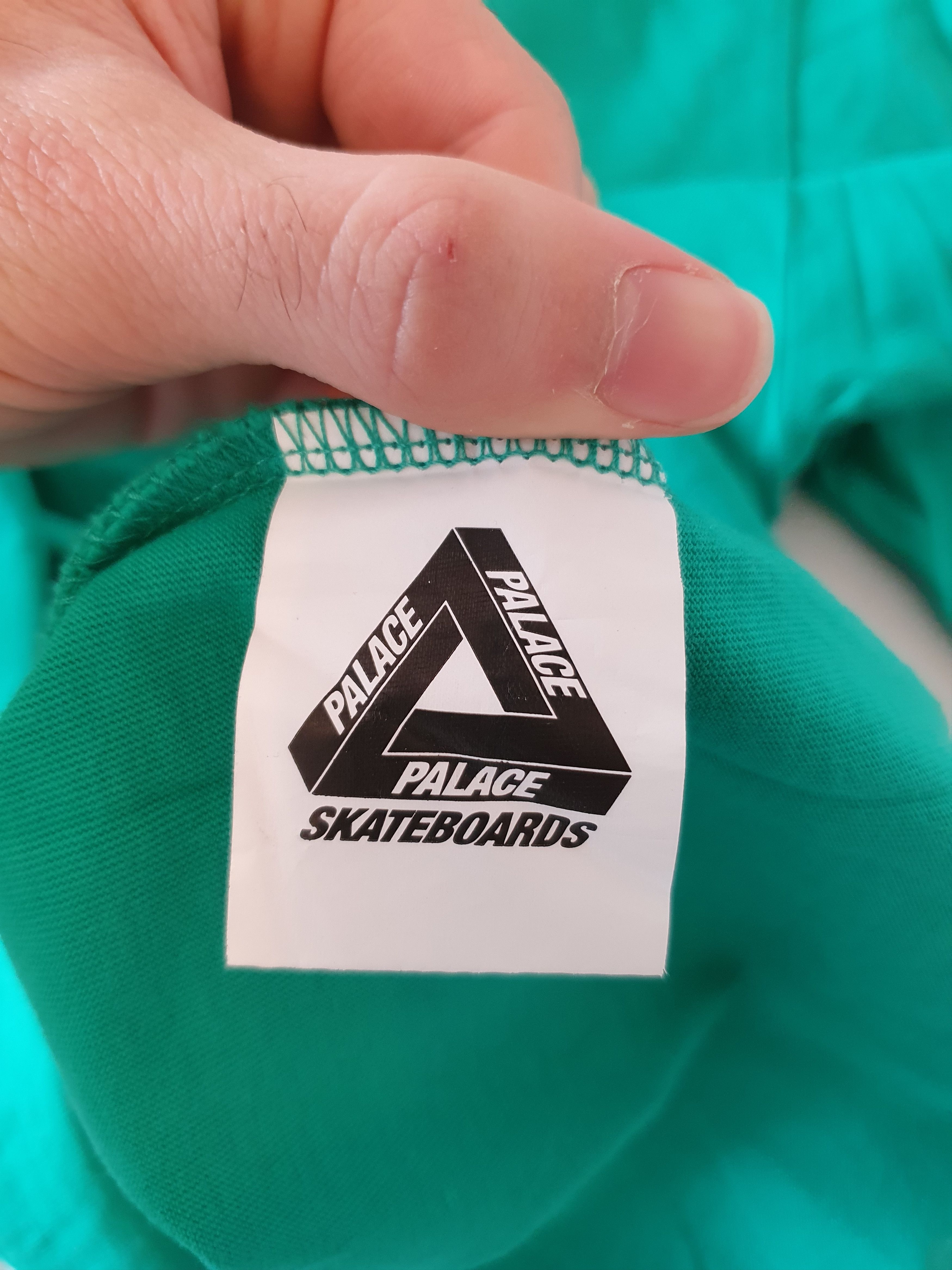 Palace Tri Wobble T Shirt Pool Green Size US XL / EU 56 / 4 - 6 Thumbnail