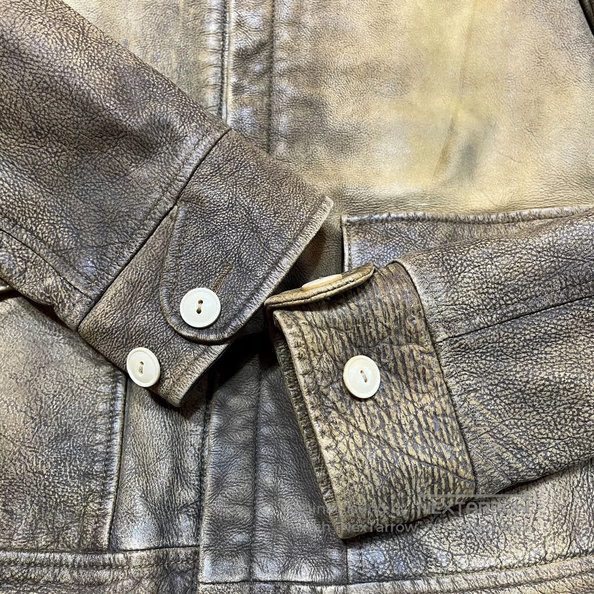 RRL Ralph Lauren rare modified A2 leather jacket RRL. Size US M / EU 48-50 / 2 - 7 Thumbnail
