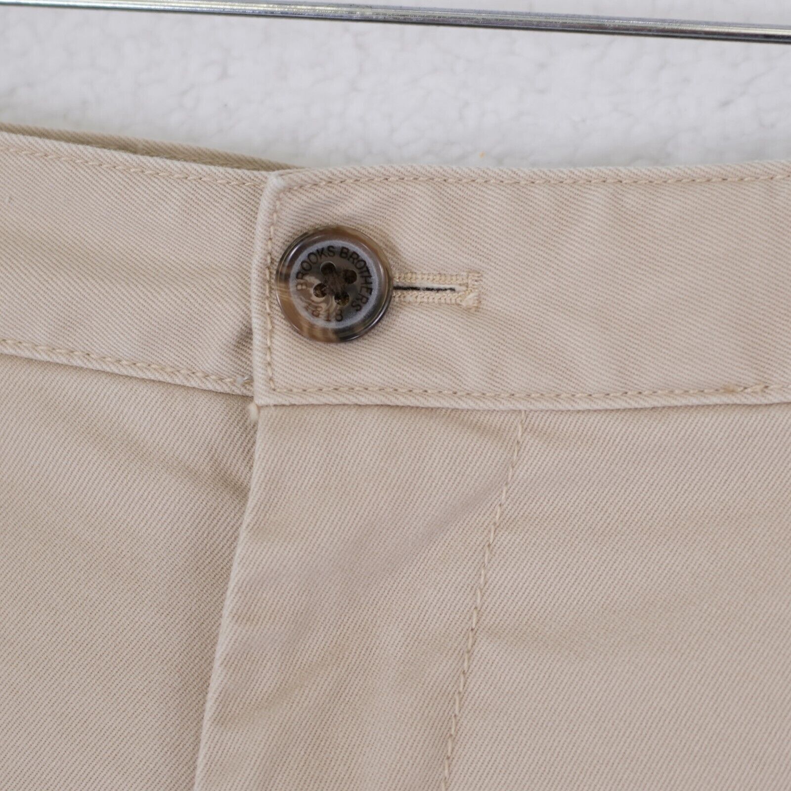 Brooks Brothers Brooks Brothers Clark Cream Tan Cotton Chino Pants 38/32 Fla Size US 38 / EU 54 - 3 Thumbnail