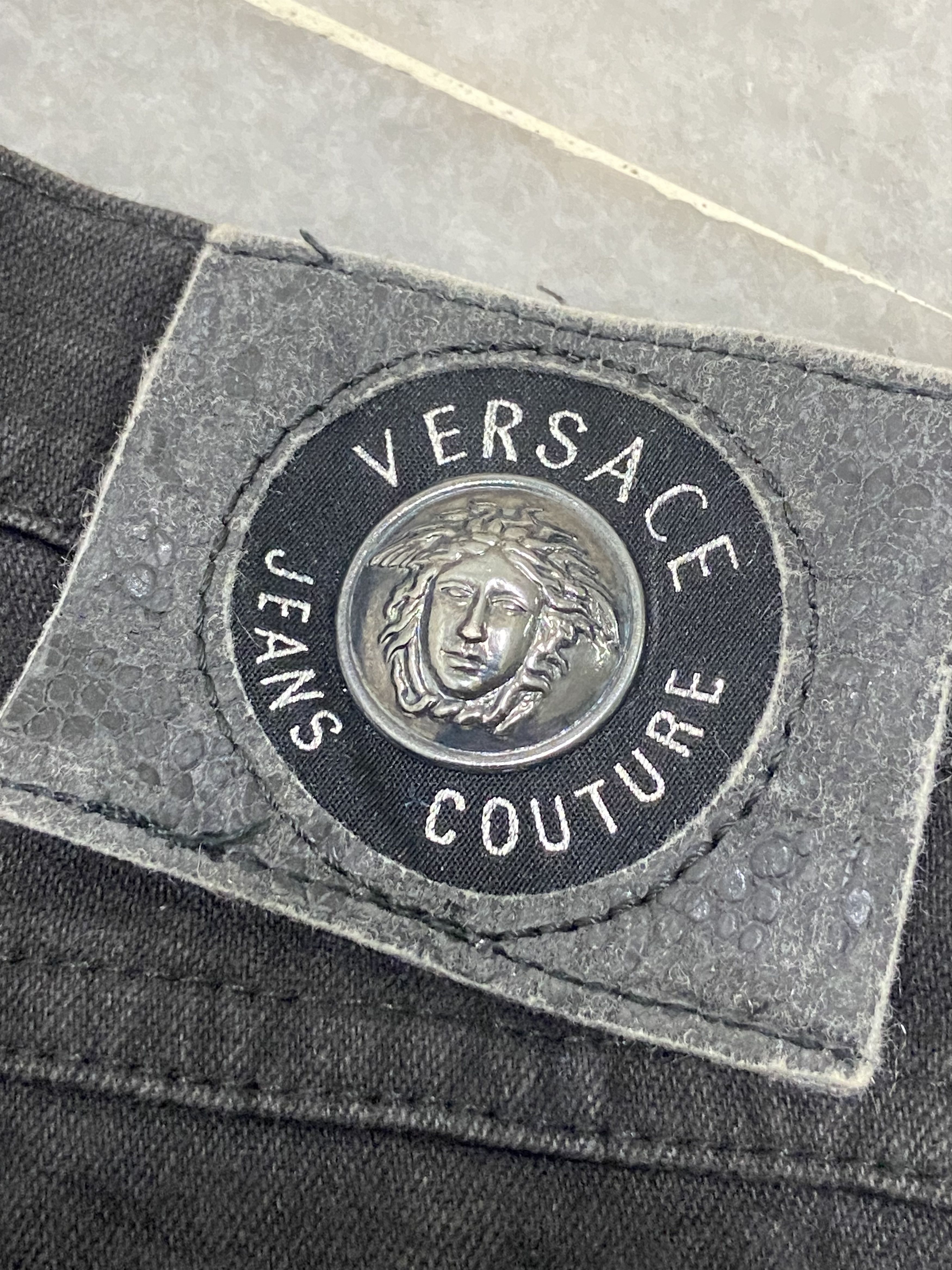Versace Versace Jeans Couture Super Black jeans Size US 29 - 9 Thumbnail