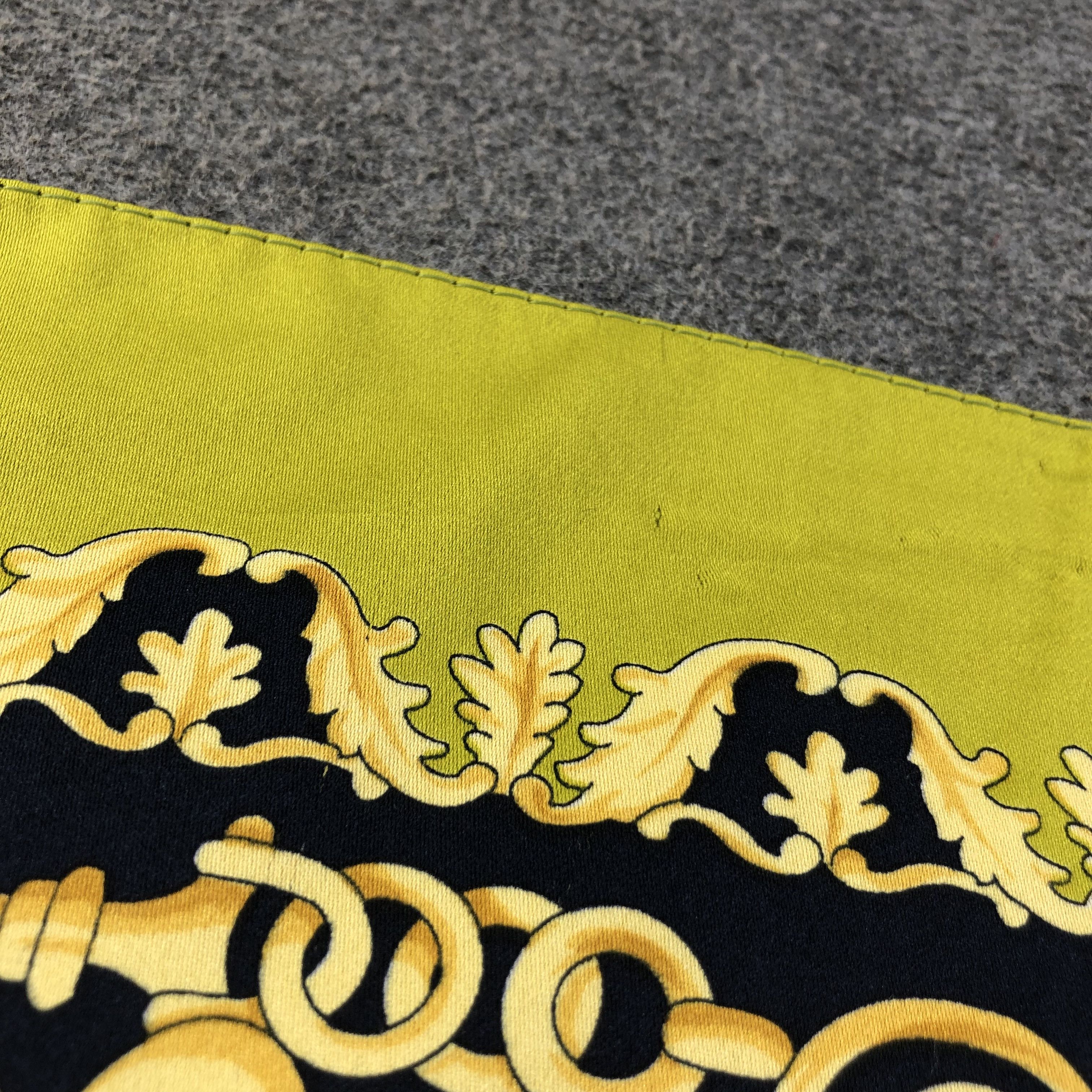 Vintage Luxury Baroque Scarf M804 Size ONE SIZE - 13 Thumbnail