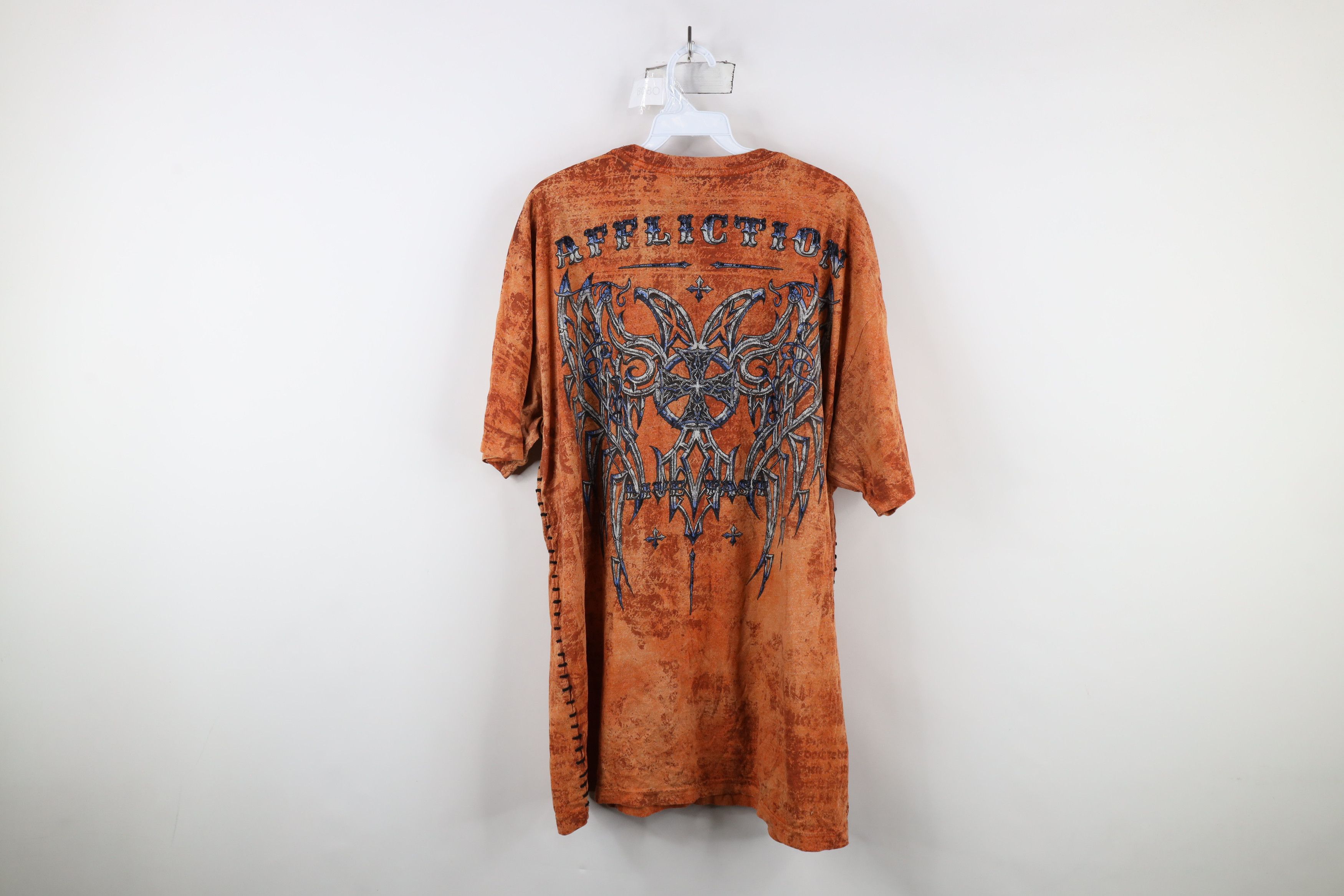 Affliction × Vintage Vintage Affliction Acid Wash UFC MMA Fighting T-Shirt USA Size US XXL / EU 58 / 5 - 10 Thumbnail