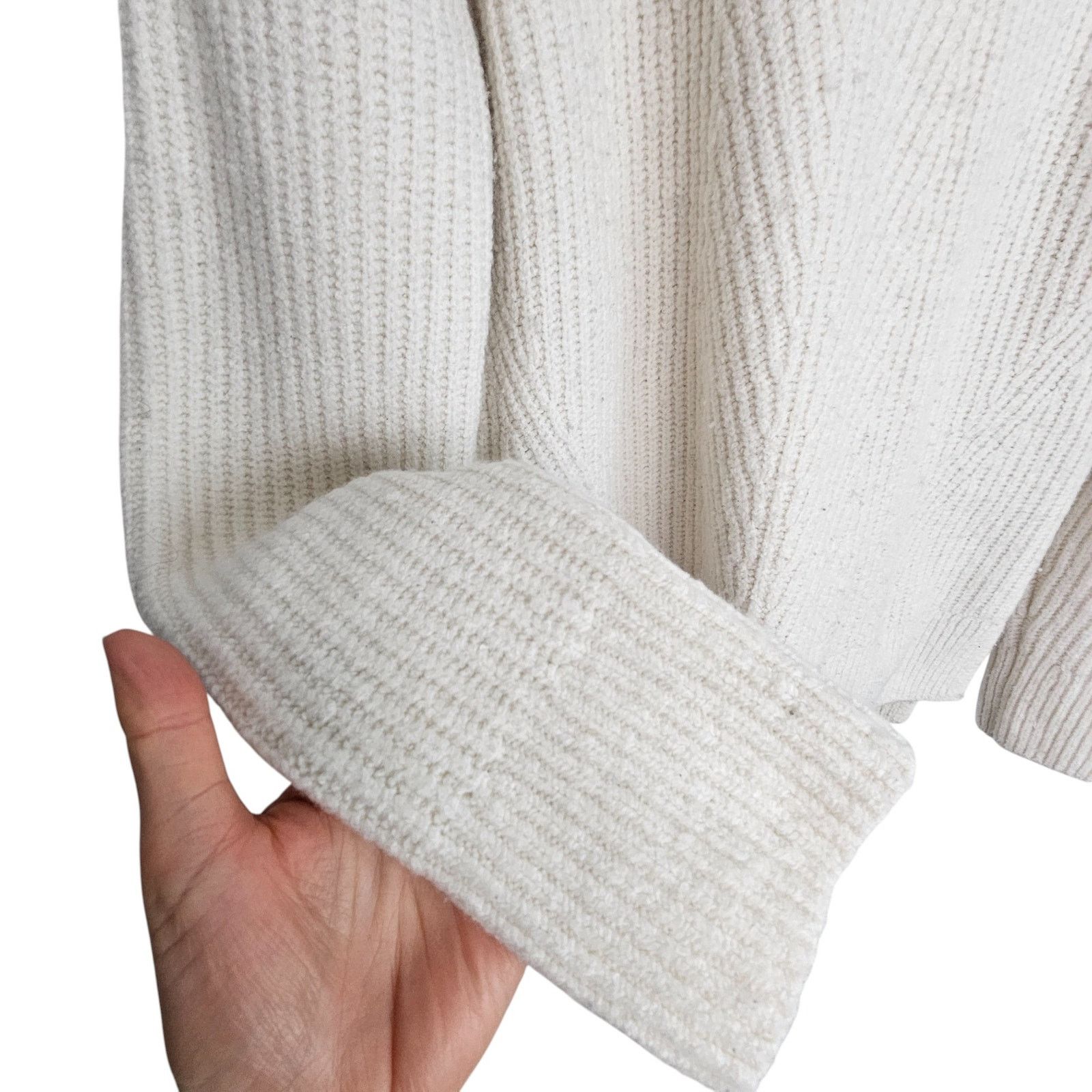 Madewell Madewell Womens Wool Knit Turtleneck Sweater Sz M Minimalist Size M / US 6-8 / IT 42-44 - 4 Thumbnail