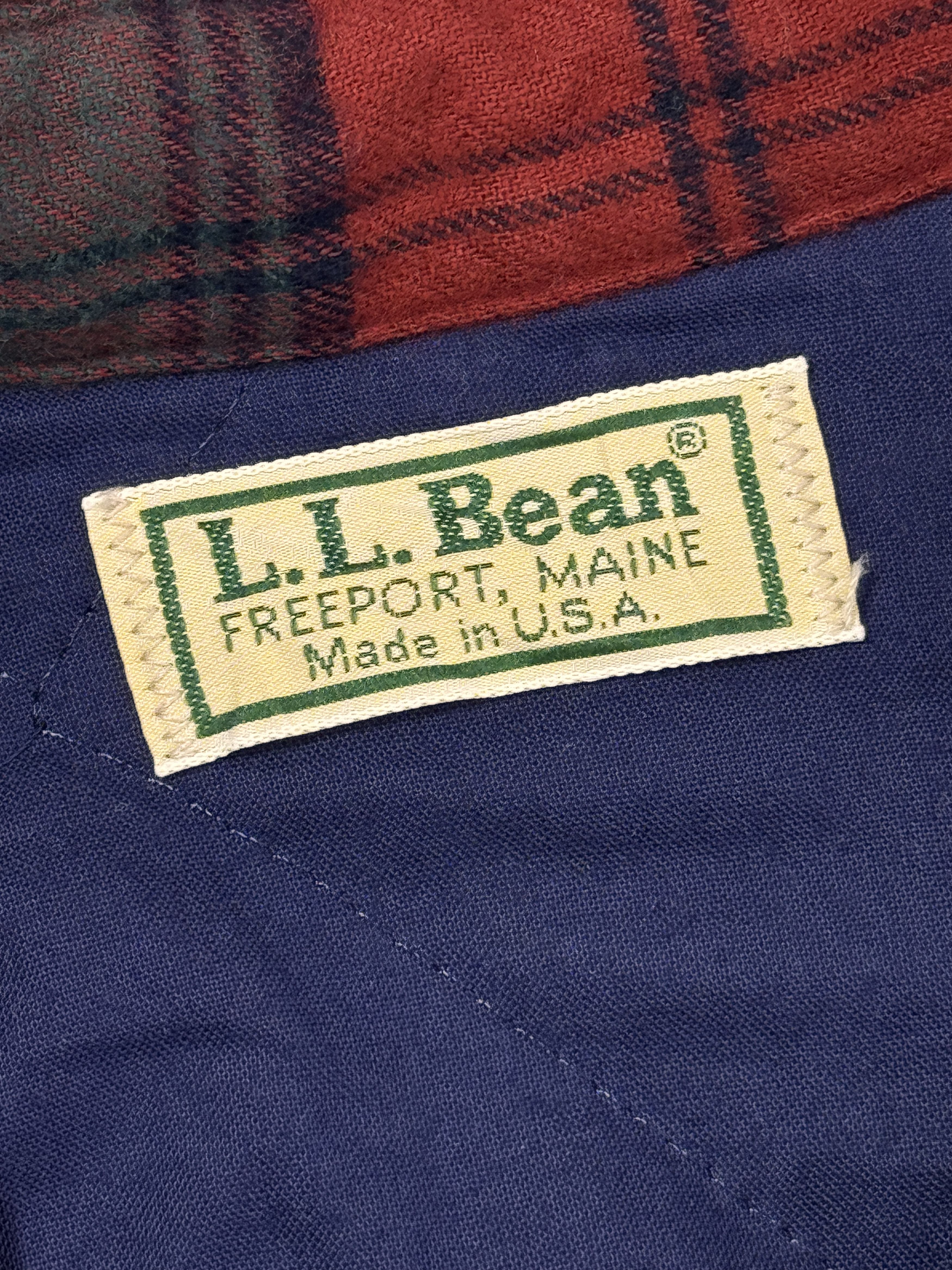 L.L. Bean L.L. Bean Flannel Shirt Thinsulate Thermal Checkered Womens Size XL / US 12-14 / IT 48-50 - 10 Thumbnail