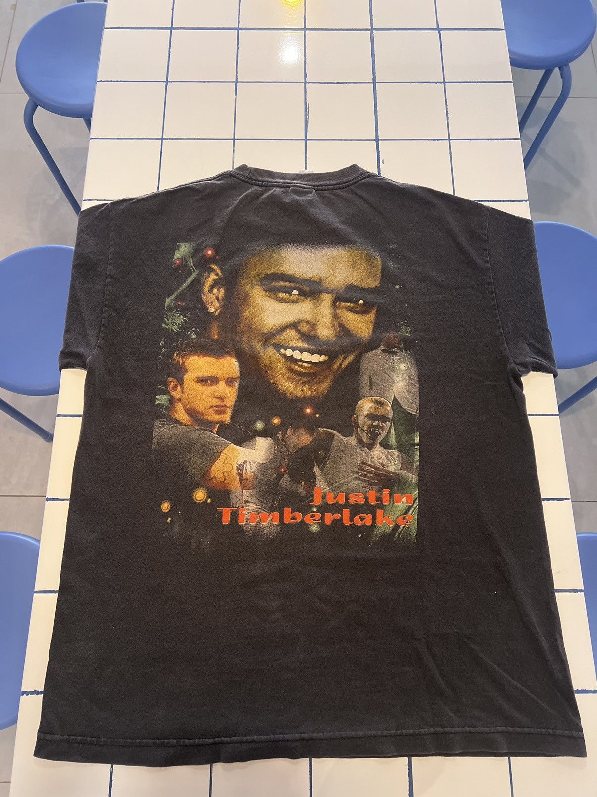 Vintage 🔥RARE🔥Early 2000 Justin timberlake parking lot Size US L / EU 52-54 / 3 - 2 Thumbnail