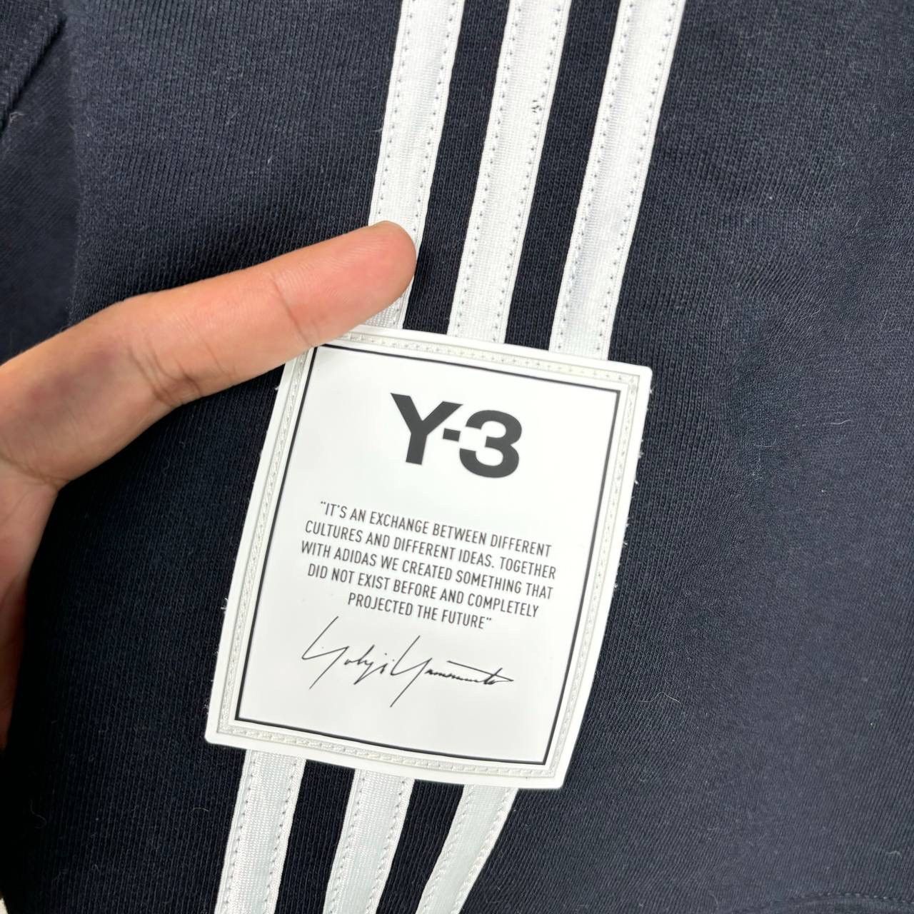 Adidas × Y-3 Y-3 Yohji Yamamoto SS21 Back Logo Terry Hoodie Oversized Size US M / EU 48-50 / 2 - 4 Thumbnail