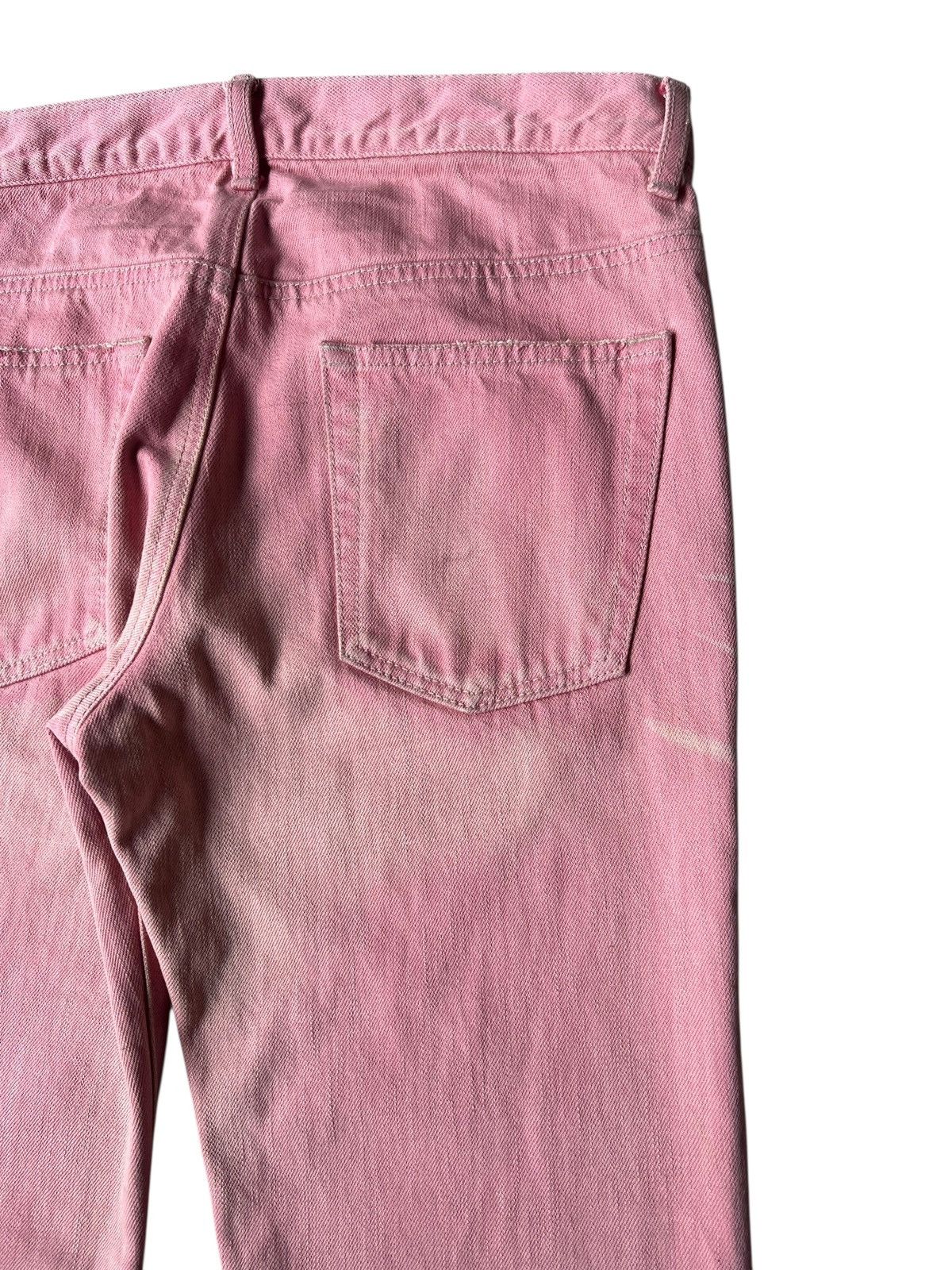 wjk WJK Japan Distressed Aging Dirty Mud Denim Bootcut Jeans Size US 31 - 19 Thumbnail