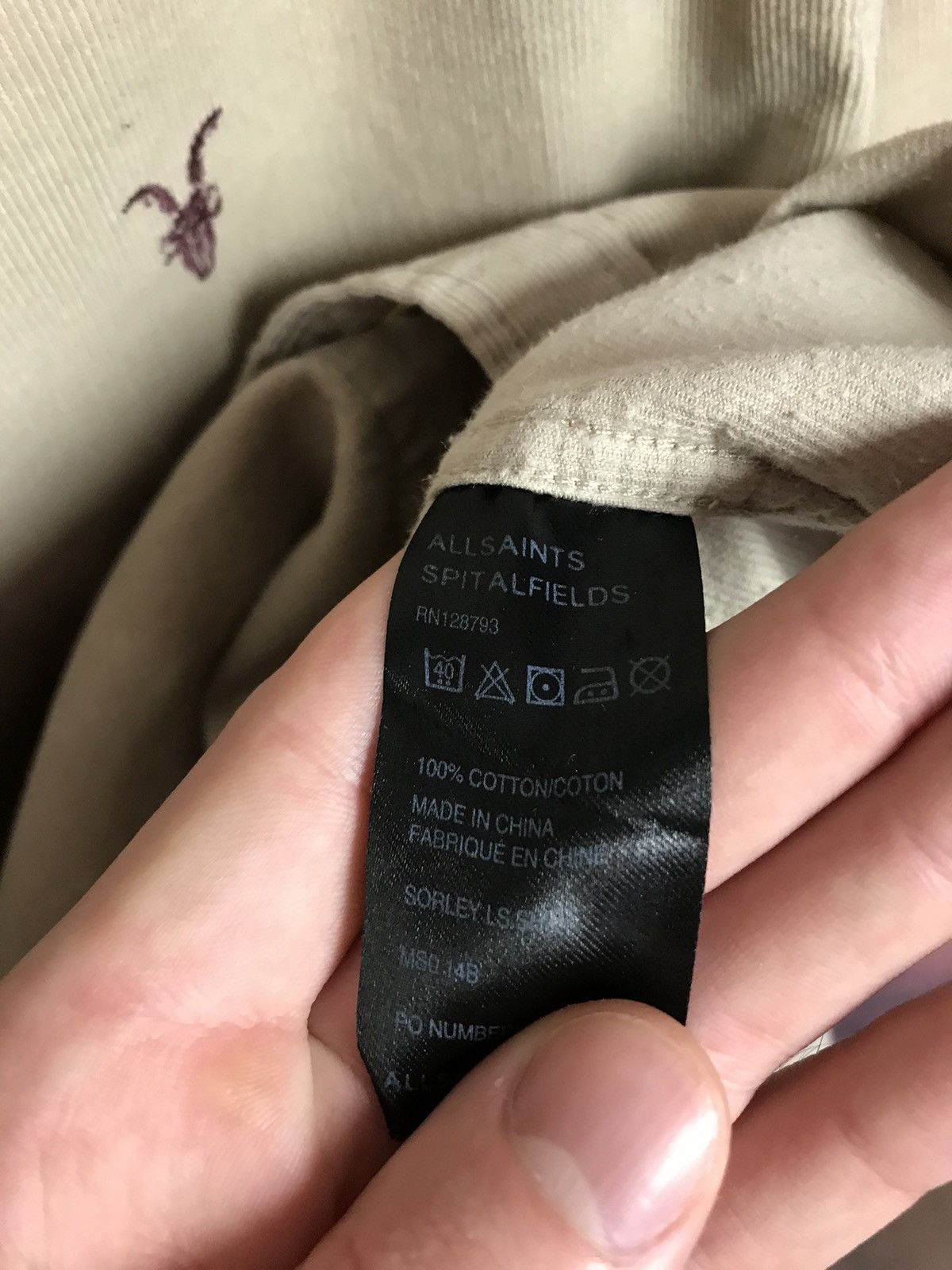 Allsaints Allsaints luxury streetwear shirt Size US M / EU 48-50 / 2 - 6 Thumbnail