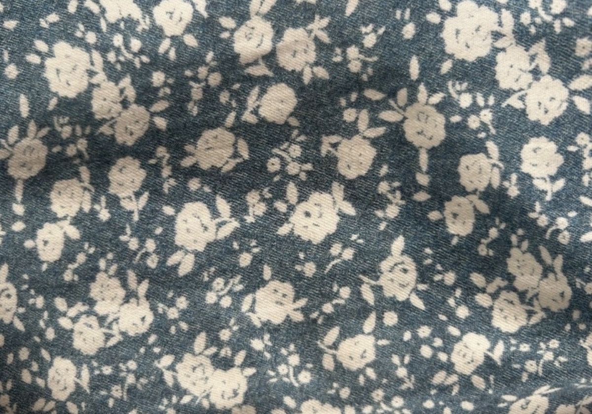 Sezane Sézane « Angèle » Coquette Long Sleeve Blouse - Floral, Blue Size XS / US 0-2 / IT 36-38 - 5 Thumbnail
