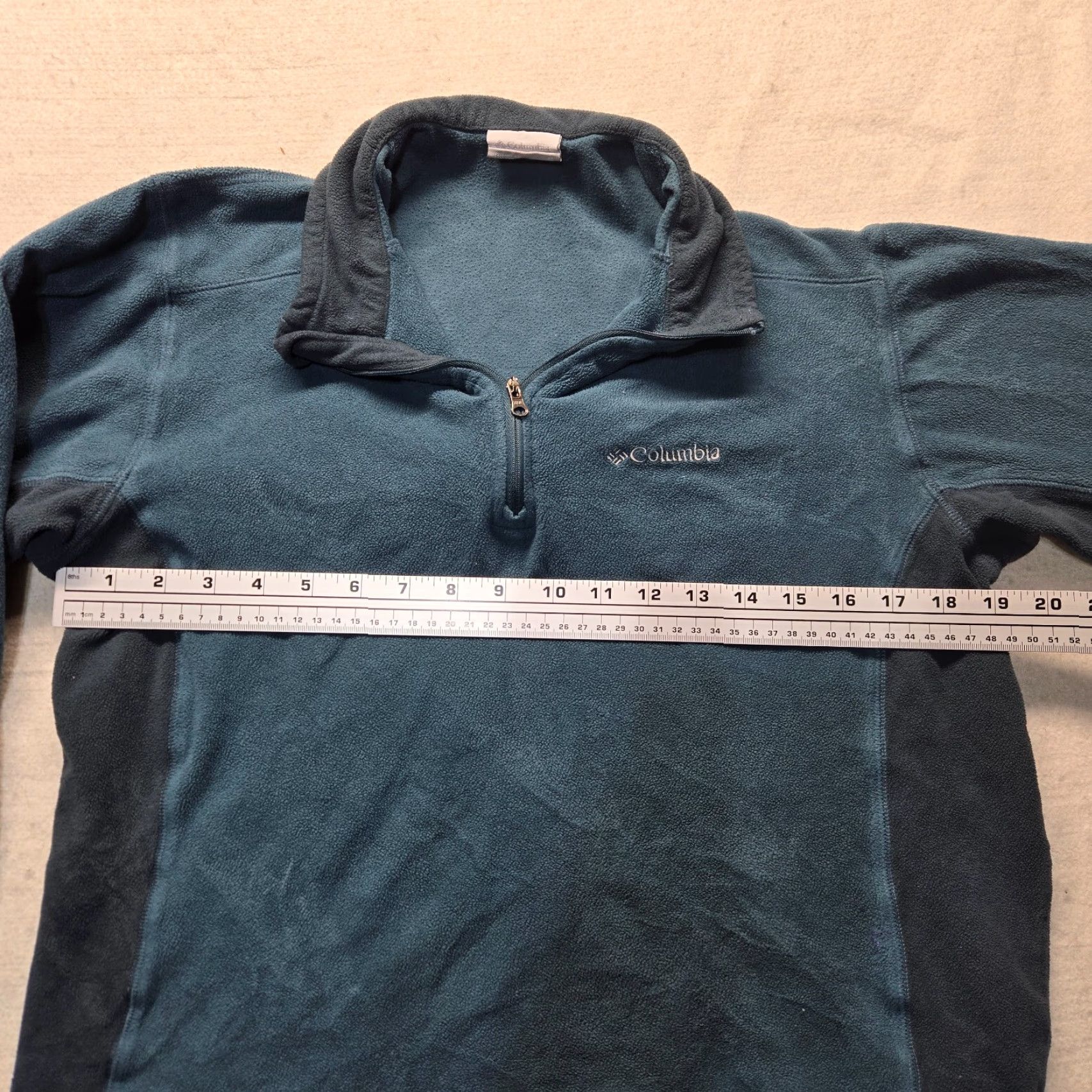 Vintage Columbia Sweater Adult Size S Small Blue Zip Up Light Weight Sweatshirt Womens Size S / US 4 / IT 40 - 4 Thumbnail