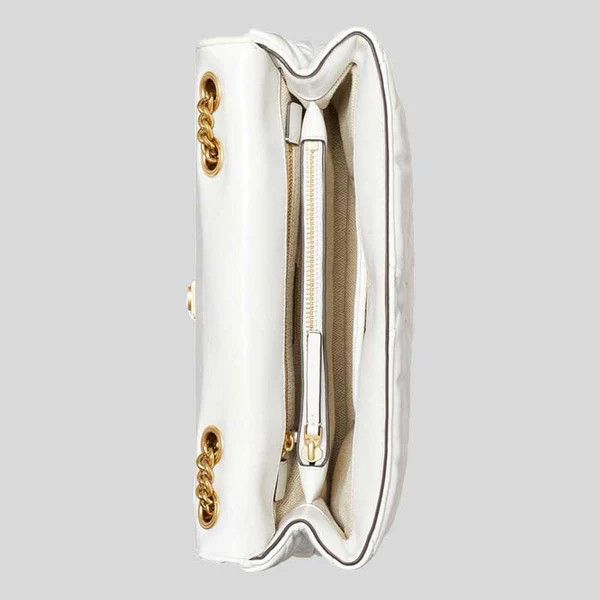Tory Burch os11x0326 Size: OS / Kira Diamond Quilt Shoulder Bag Ivory Size ONE SIZE - 4 Thumbnail