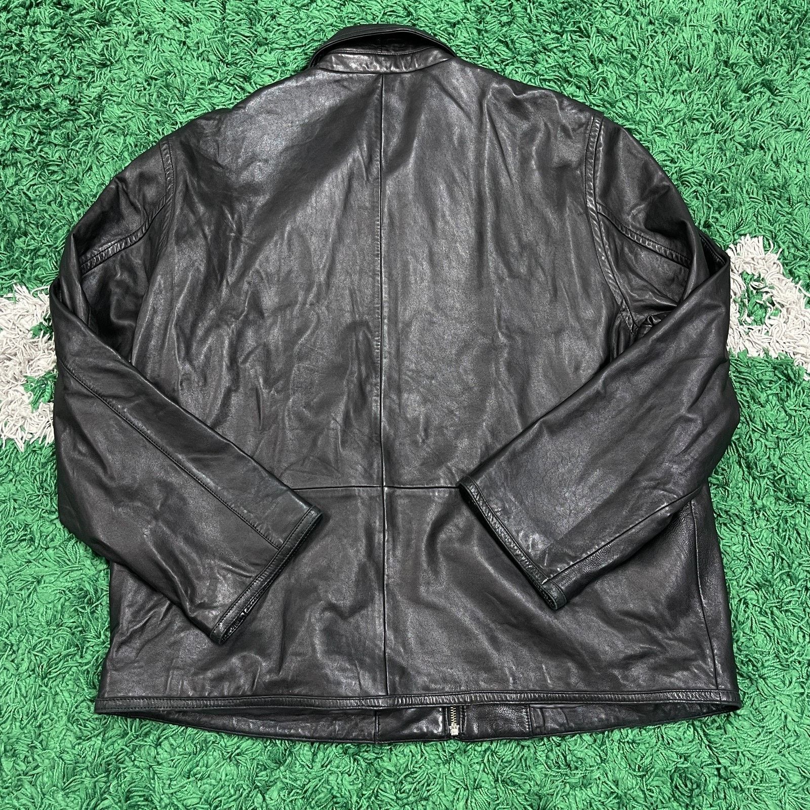 Robert Comstock Robert Comstock Expedition Genuine Leather Zip Up Jacket XXL Size US XXL / EU 58 / 5 - 7 Thumbnail