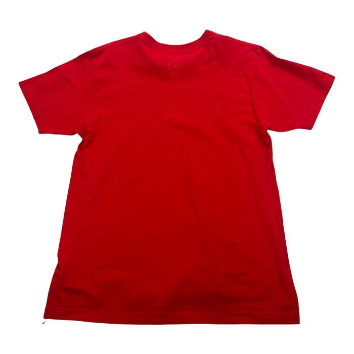 Supreme 20th anniversary cheap box logo tee red