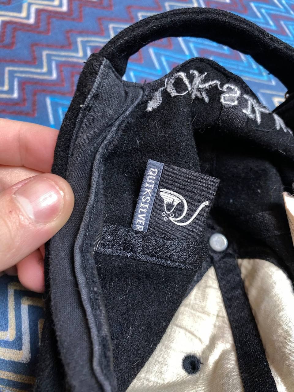 Quiksilver Quiksilver Vintage Cap Big Logo Y2K Surf Style USA 90s Size ONE SIZE - 4 Thumbnail