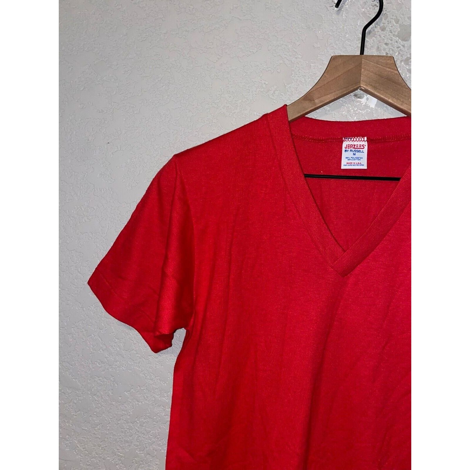 Jerzees Vintage Red Blank Sleep Shirt Jerzees By Russell 50/50 Size US M / EU 48-50 / 2 - 3 Thumbnail