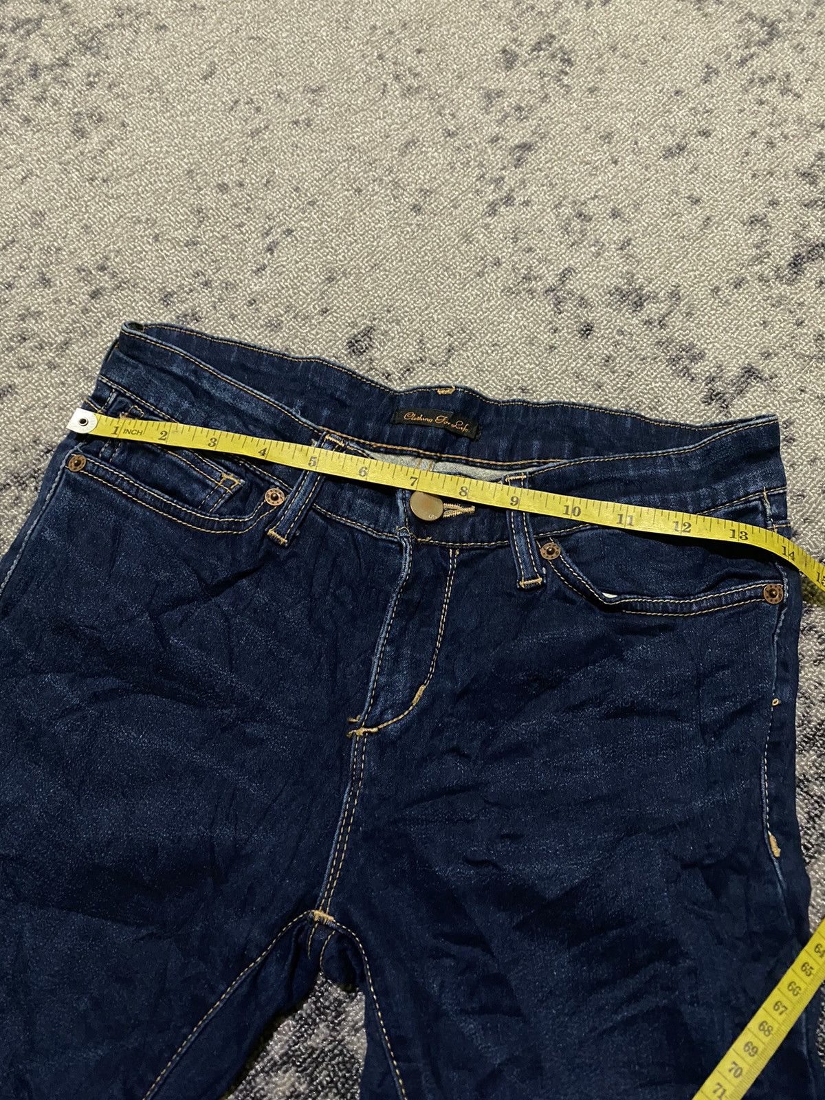 Hysteric Glamour × Japanese Brand Y2k Clothing for life ifsixwasnine flare Jeans Size 28" / US 6 / IT 42 - 7 Thumbnail
