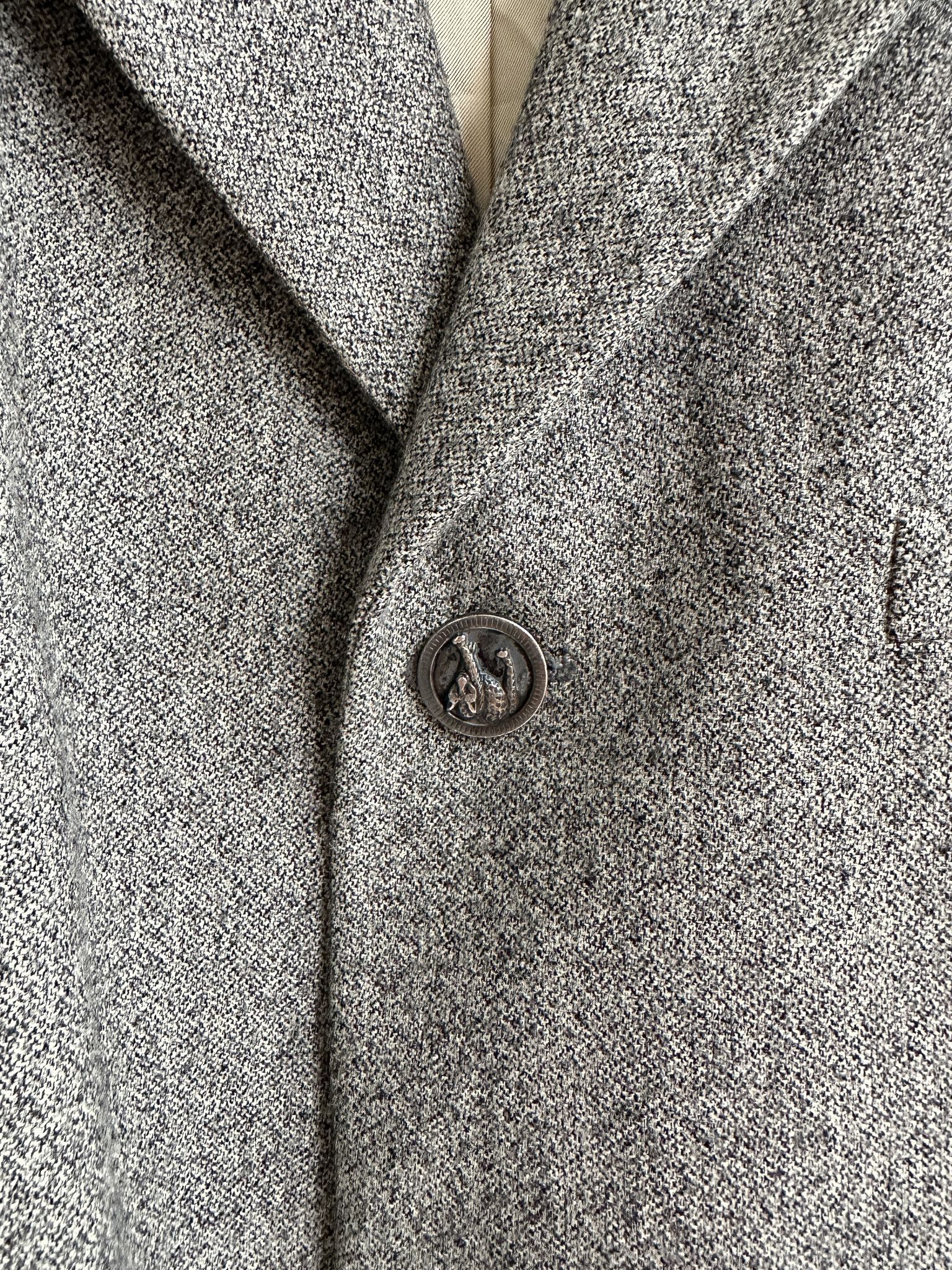 Versace Vintage Versus Gianni Versace Wool Blazer Jacket Size 38R - 7 Thumbnail