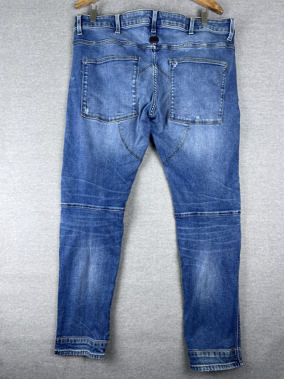 G-Star G-Star Raw 5620 3D Slim Blue Men Jeans size 36/28 Size US 36 / EU 52 - 2 Thumbnail