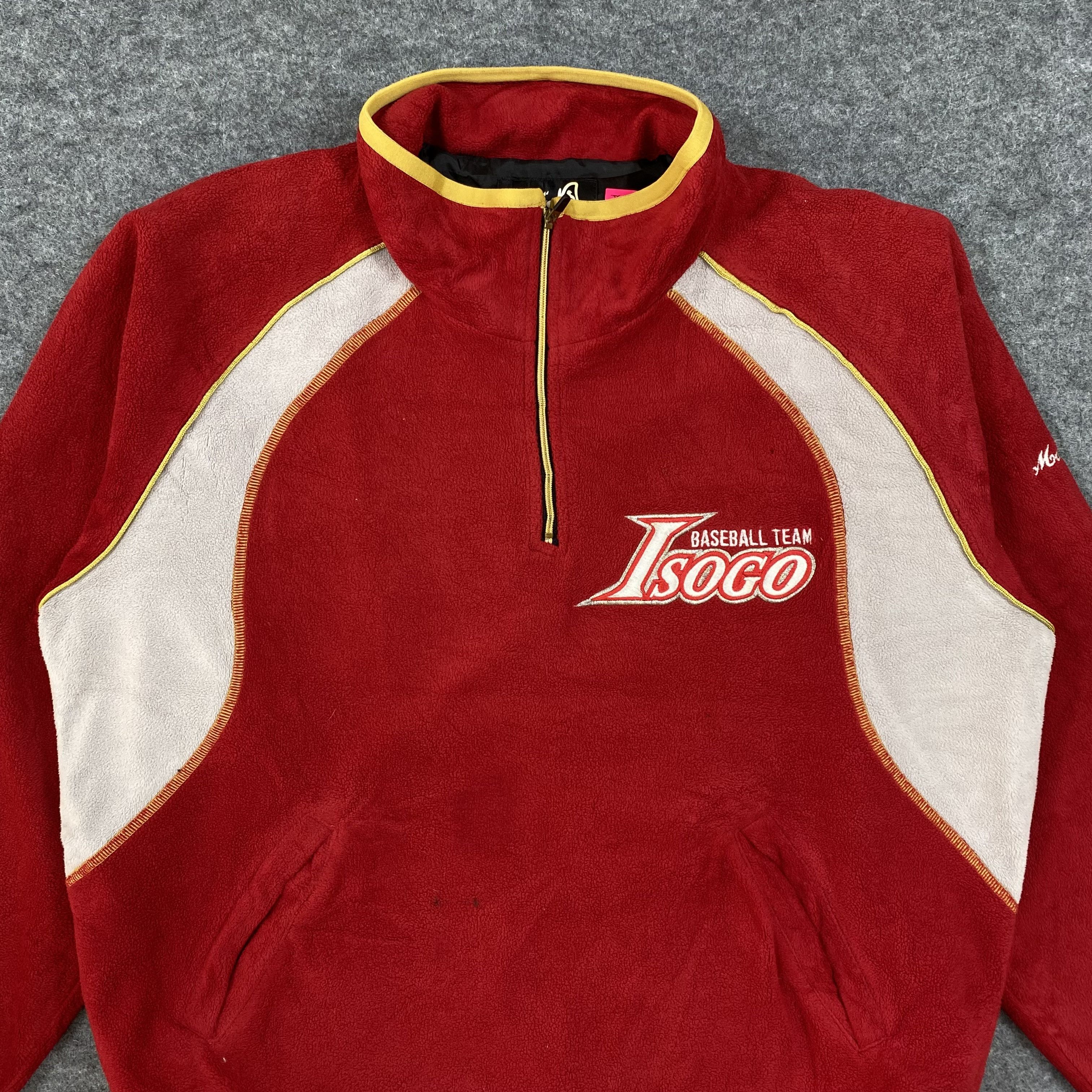Vintage Vintage 90s Reward "Grand Wind" Isogo Baseball Team Fleece Size US M / EU 48-50 / 2 - 3 Thumbnail
