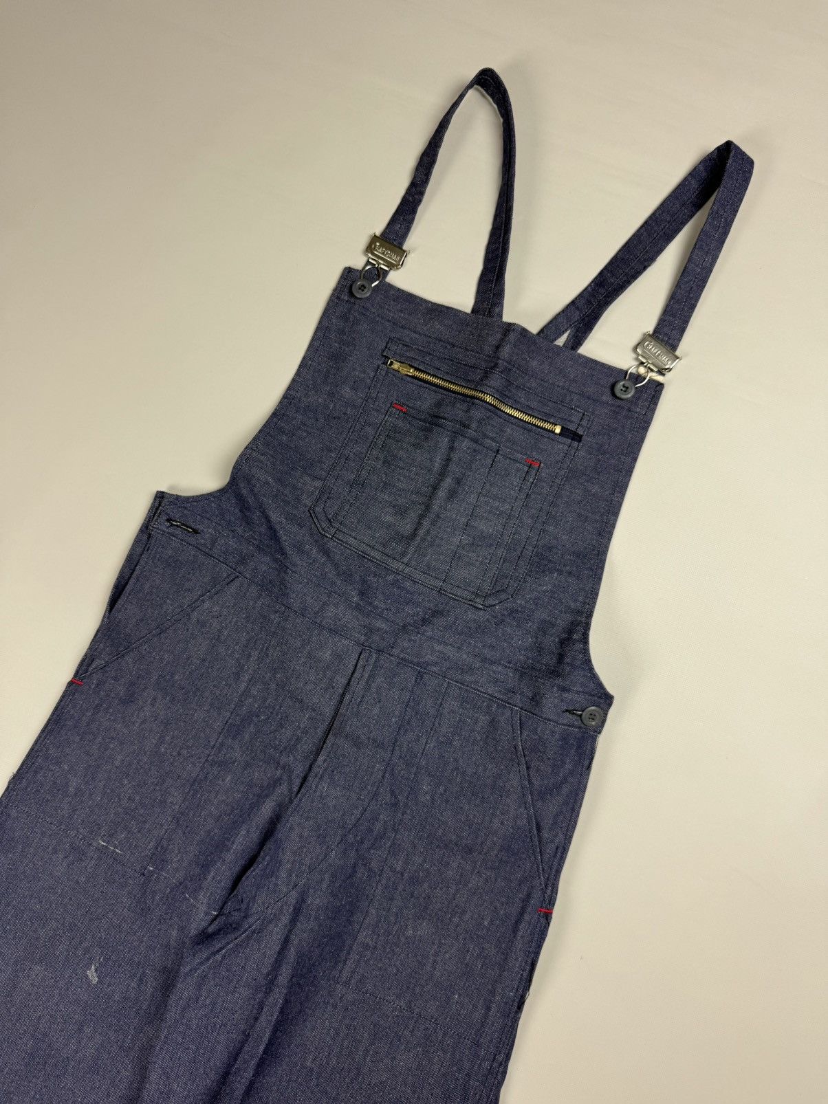 Craftsman × Vintage Deadstock VTG Craftsman Workwear Sanfor Shrunk Overalls Bib Size US 36 / EU 52 - 2 Thumbnail