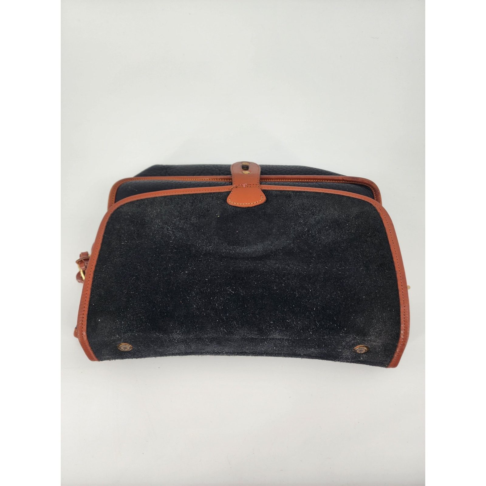 Dooney & Bourke Vintage Dooney & Bourke Black All Weather Leather Handle Bag Size ONE SIZE - 8 Thumbnail