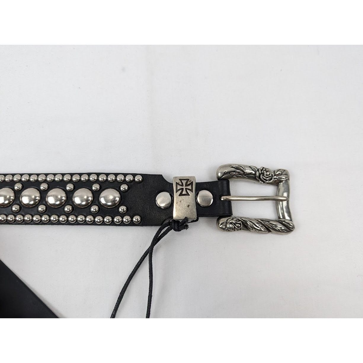 Enfants Riches Deprimes o1rshd1 Q:2 / Size: 110 / Goodbye Franky Belt in Black/Silve Size 44 - 5 Thumbnail