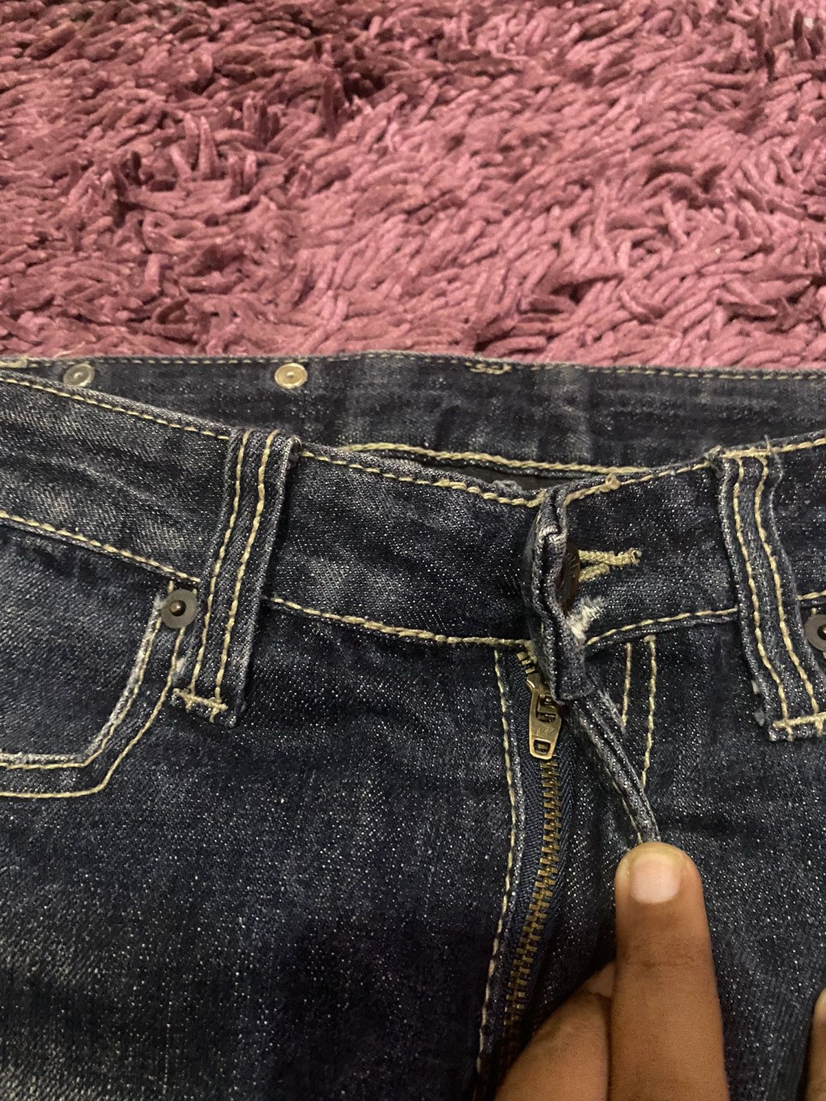 Japanese Brand × Seditionaries × Vintage Semantic Design Denim Jeans Size US 33 - 6 Thumbnail