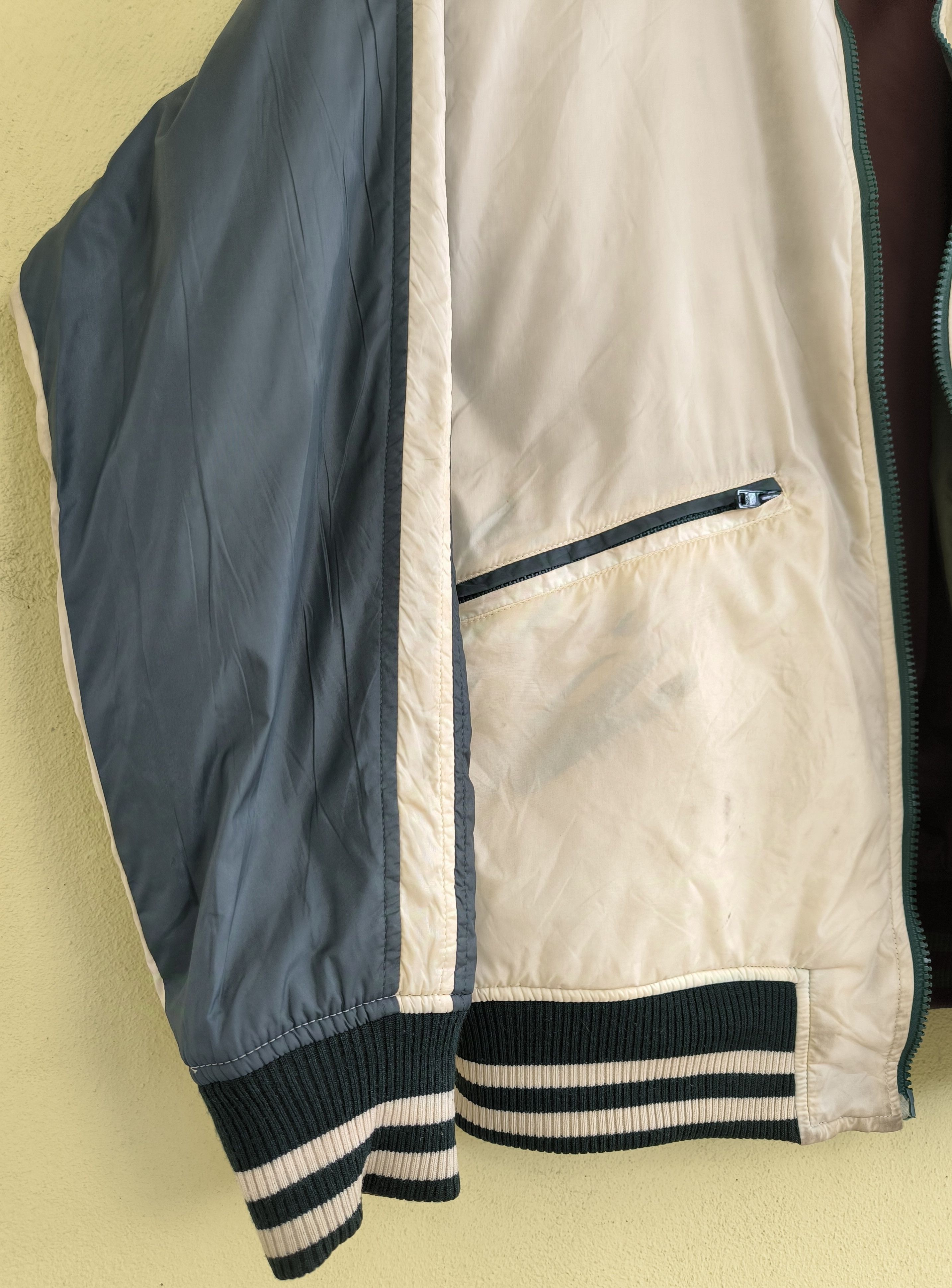 Japanese Brand ROCSTAR by REAL MAD HECTIC reversible nylon bomber jacket Size US L / EU 52-54 / 3 - 12 Thumbnail