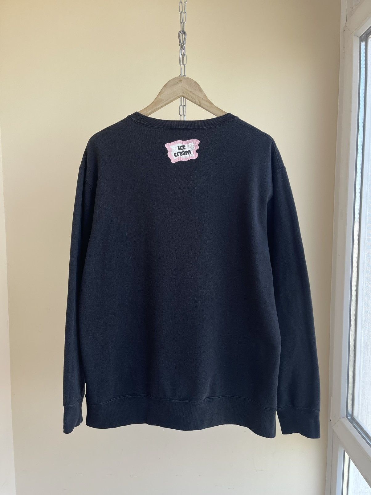 Icecream Skull Logo Sweatshirt Vintage 2000s Billionaire Boys Club Size US XL / EU 56 / 4 - 2 Thumbnail