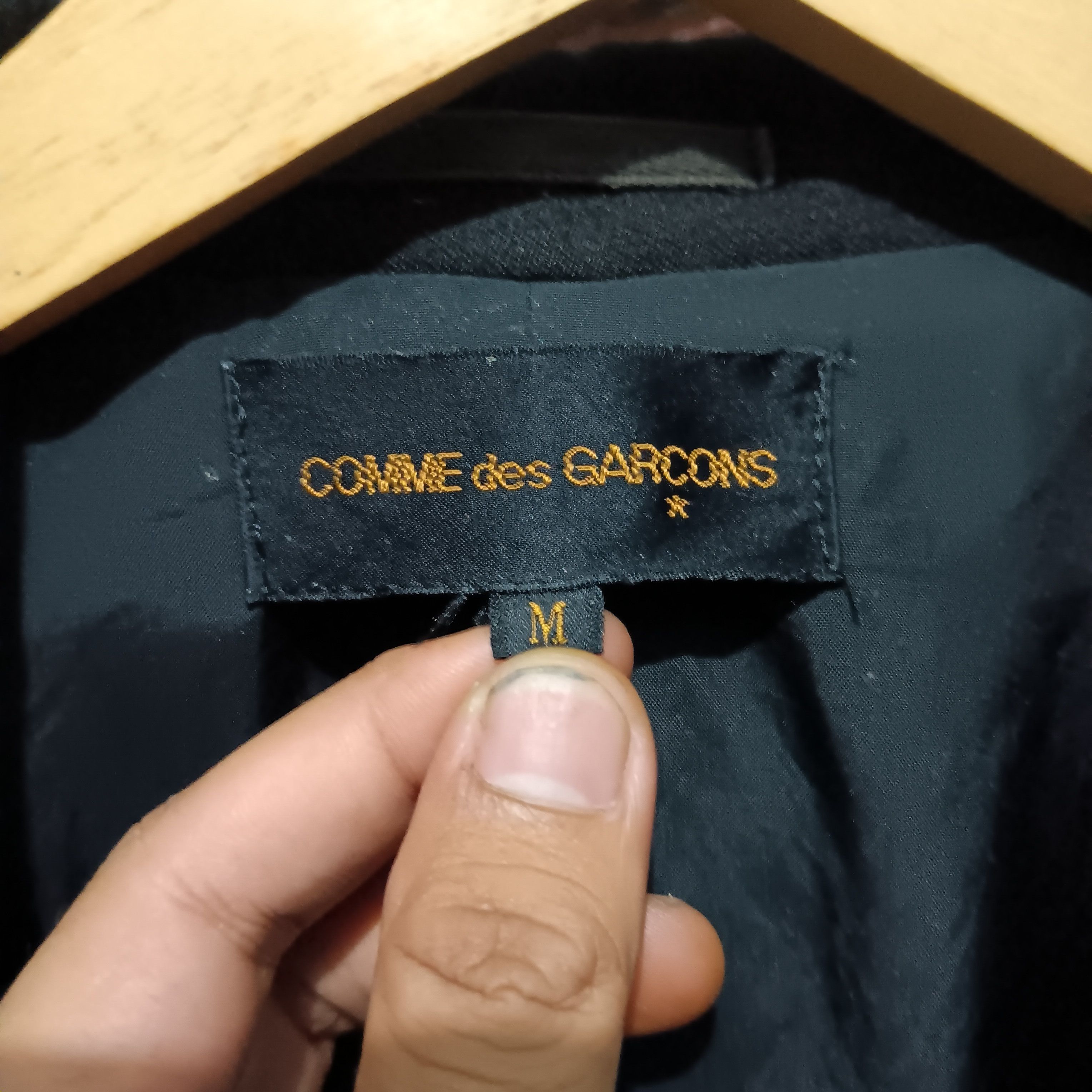 Comme des Garcons × Comme des Garcons Black × Comme des Garcons Homme Vintage Comme des Garcons uniq suits Size 38R - 9 Thumbnail