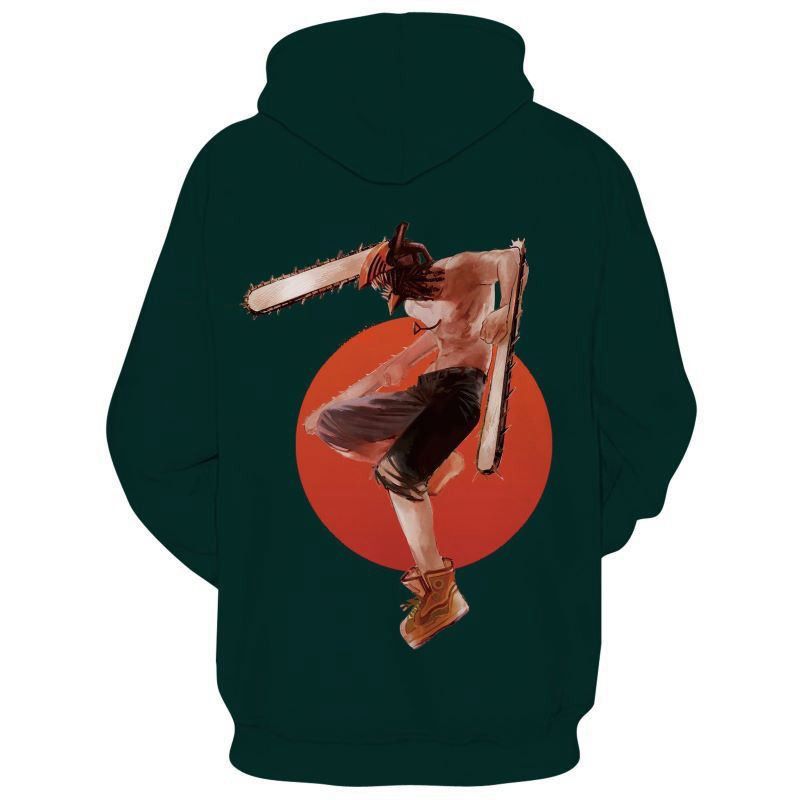 Japanese Brand Chainsaw Man Hoodies Size US XXL / EU 58 / 5 - 2 Thumbnail
