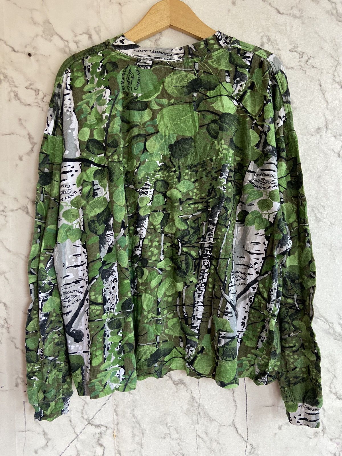 Realtree Vintage Liberty Mountain Camoflage Longsleeve Size US L / EU 52-54 / 3 - 7 Thumbnail