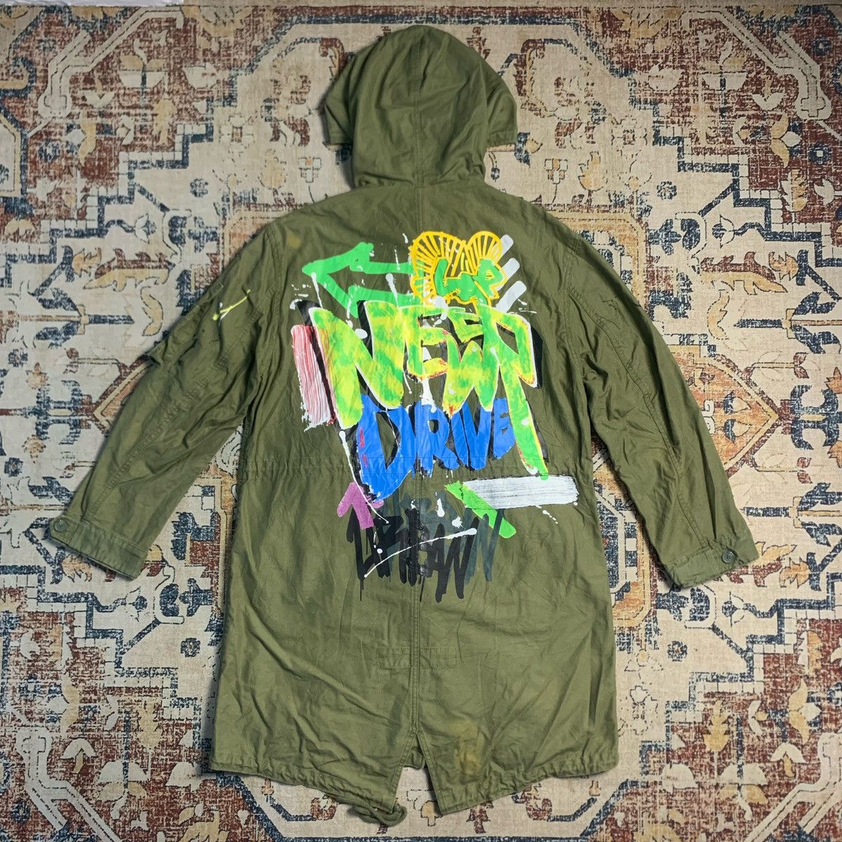Designer × Japanese Brand Los Angeles Project Parkas Paint Splater Size S / US 4 / IT 40 - 1 Thumbnail