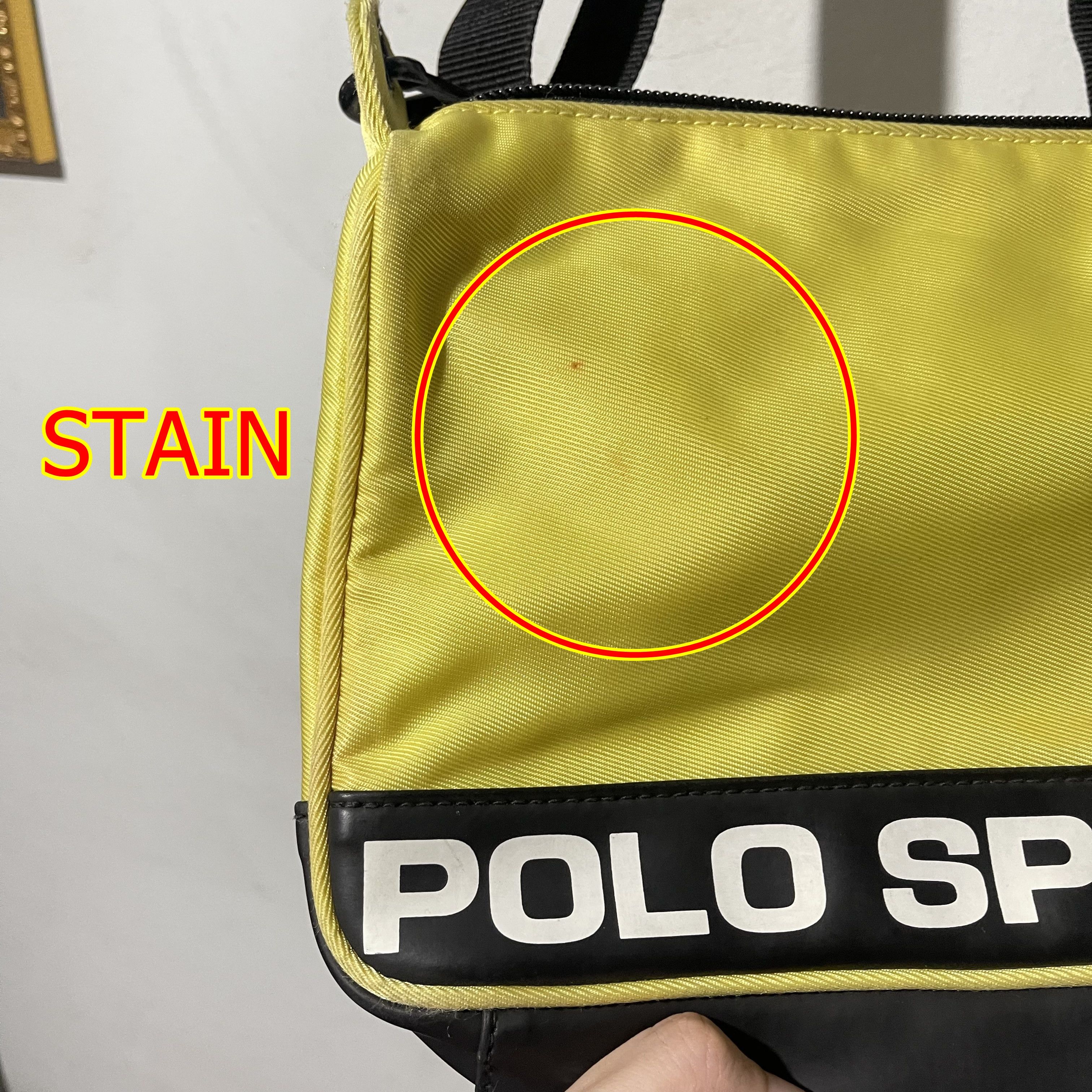Polo Ralph Lauren Vintage 90s Polo Sport Ralph Lauren Crossbody Bag Size ONE SIZE - 11 Thumbnail