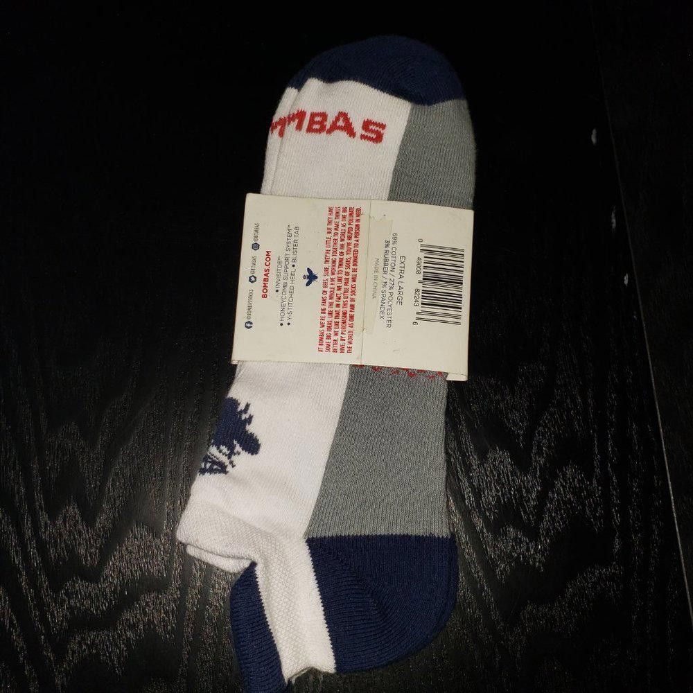 Designer CT267a NEW MENS X-LARGE BOMBAS ANKLE SOCKS Size ONE SIZE - 3 Thumbnail