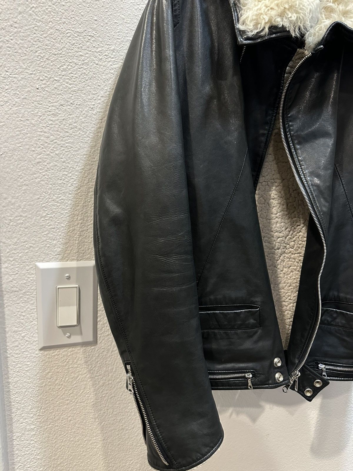 Undercover AW06 Guru Guru Horse Leather Sherpa Jacket 3 Size US M / EU 48-50 / 2 - 2 Thumbnail