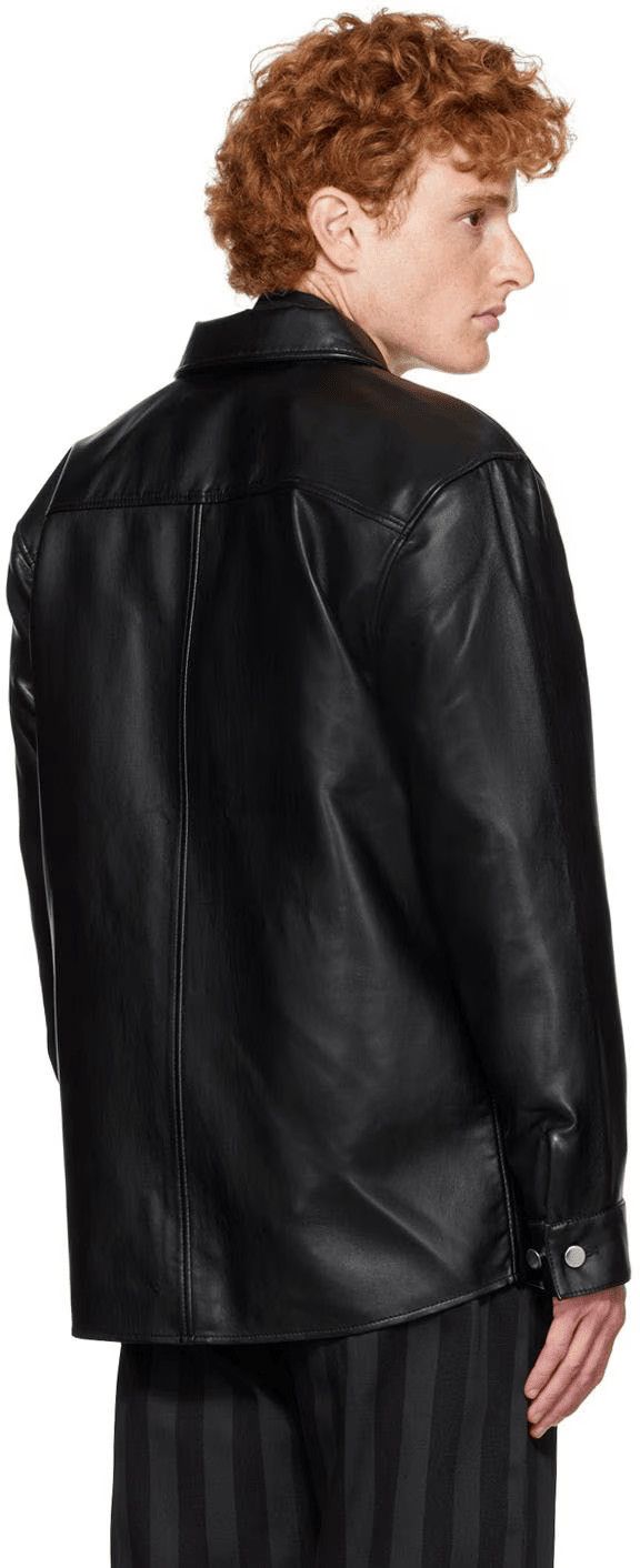 Han Kjobenhavn NWOT $750 - 46/S - Black Army Zip Shirt Size US S / EU 44-46 / 1 - 3 Thumbnail