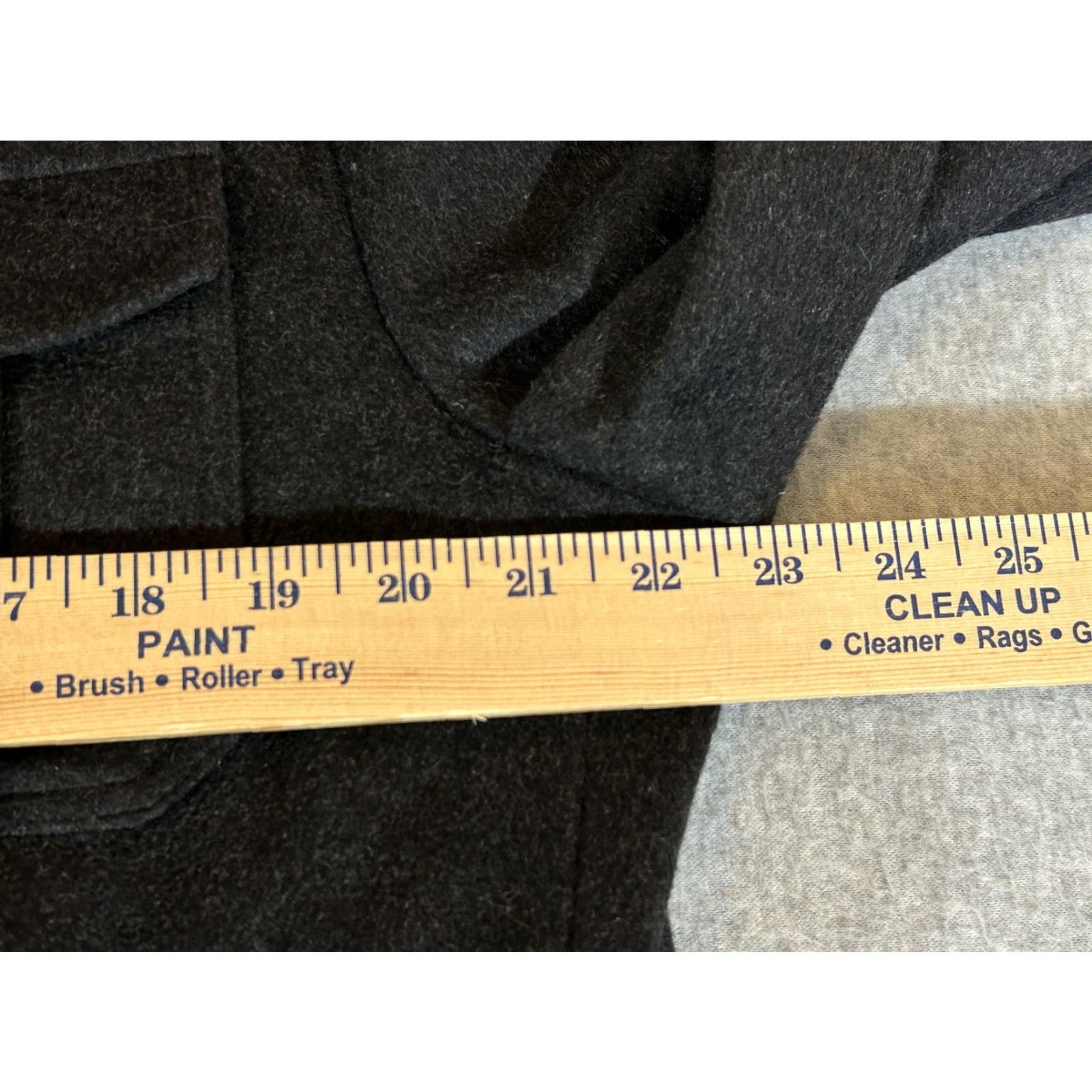 Banana Republic Banana Republic Jacket Mens M Gray Bomber Wool Full Zip Insulated Knit Collar Pockets Button Size US M / EU 48-50 / 2 - 6 Thumbnail