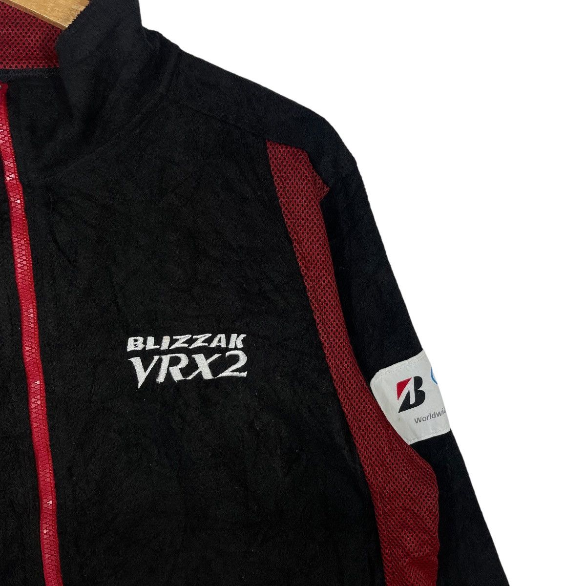 Vintage Bridgestone Blizzak VRX2 Racing Windbreaker Jacket Olympic Size US L / EU 52-54 / 3 - 5 Thumbnail