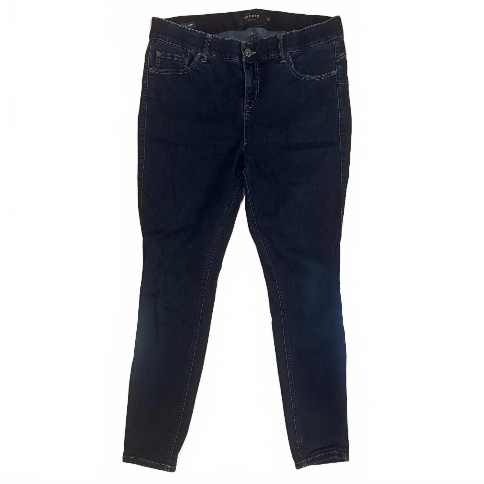 Torrid Torrid Premium Bombshell Skinny Women’s Jeans Dark Blue – 16 Size 38" / US 16 / IT 52 - 1 Thumbnail