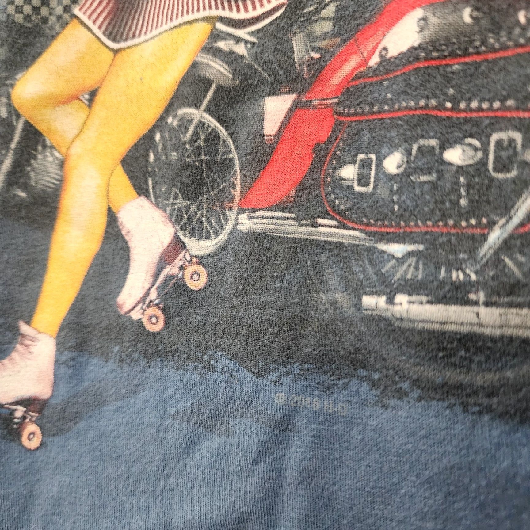 Harley Davidson Harley-Davidson T-Shirt Men XL Blue Diner Girl Boxy Motorcycle Skater Grunge Y2k Clothing Shirt Mens Blue Harley Davidson Motorcycle Grunge 2000s Size US XL / EU 56 / 4 - 3 Thumbnail