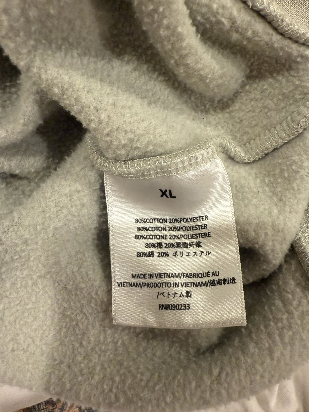 Essentials × Fear of God XL Fear of God Essentials SSENSE Exclusive “Concrete” Hoodie Size US XL / EU 56 / 4 - 7 Thumbnail