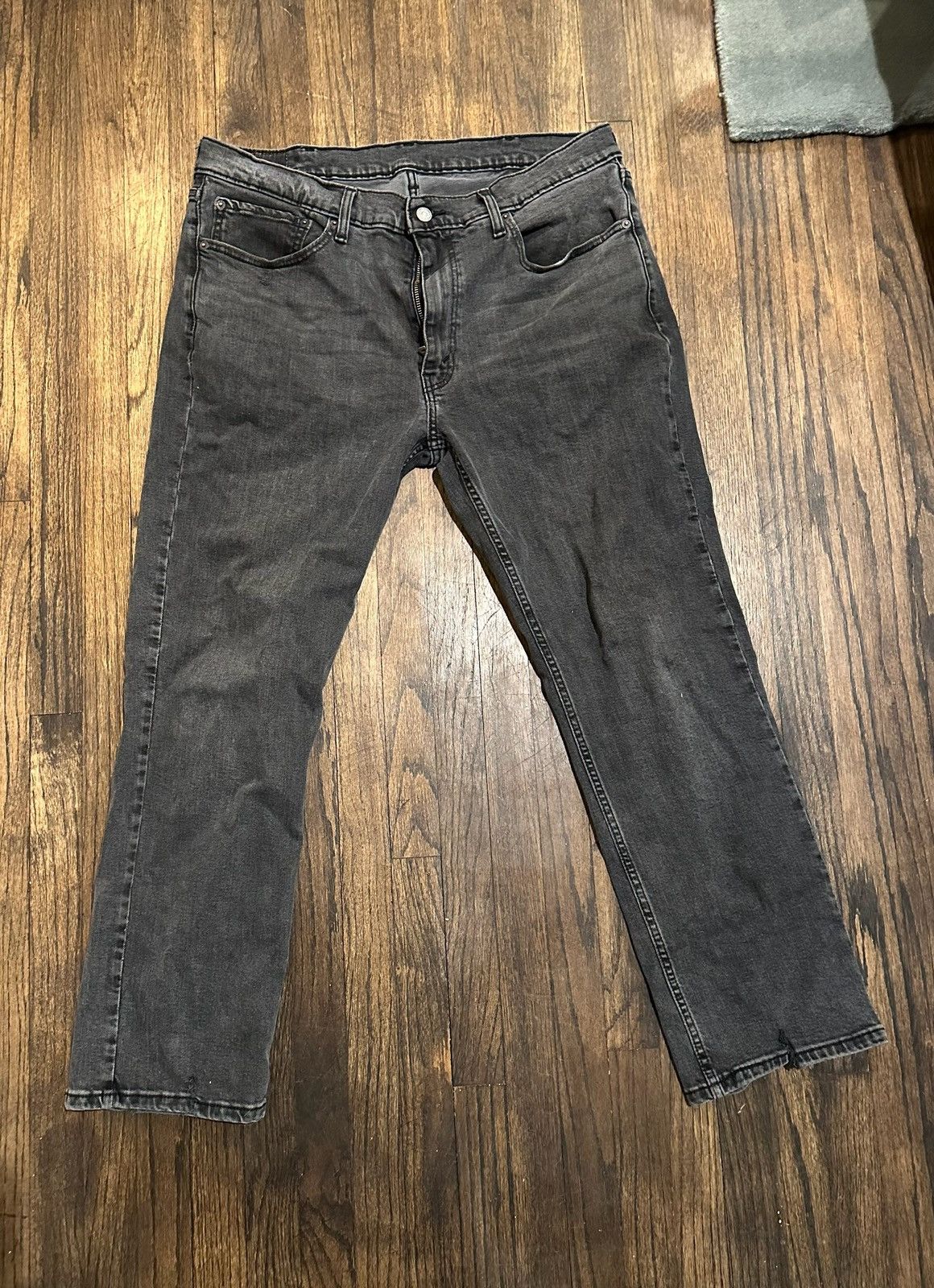 Levi's × Vintage Levi’s 514 classic grey original straight jeans Size US 38 / EU 54 - 1 Thumbnail