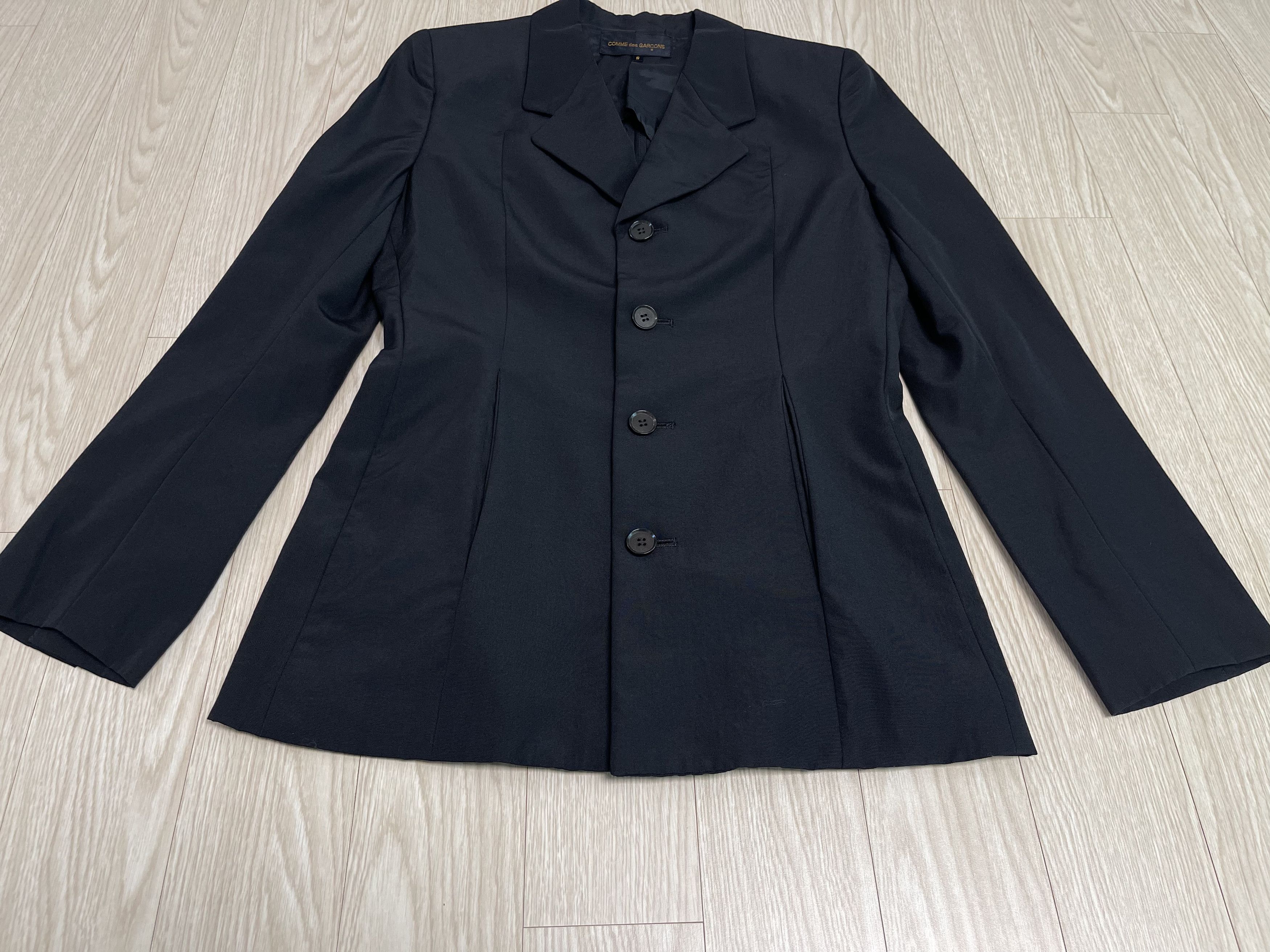 Comme des Garcons Comme des Garcons Gavardin Tailored Jacket AD1992 Size S / US 4 / IT 40 - 3 Thumbnail