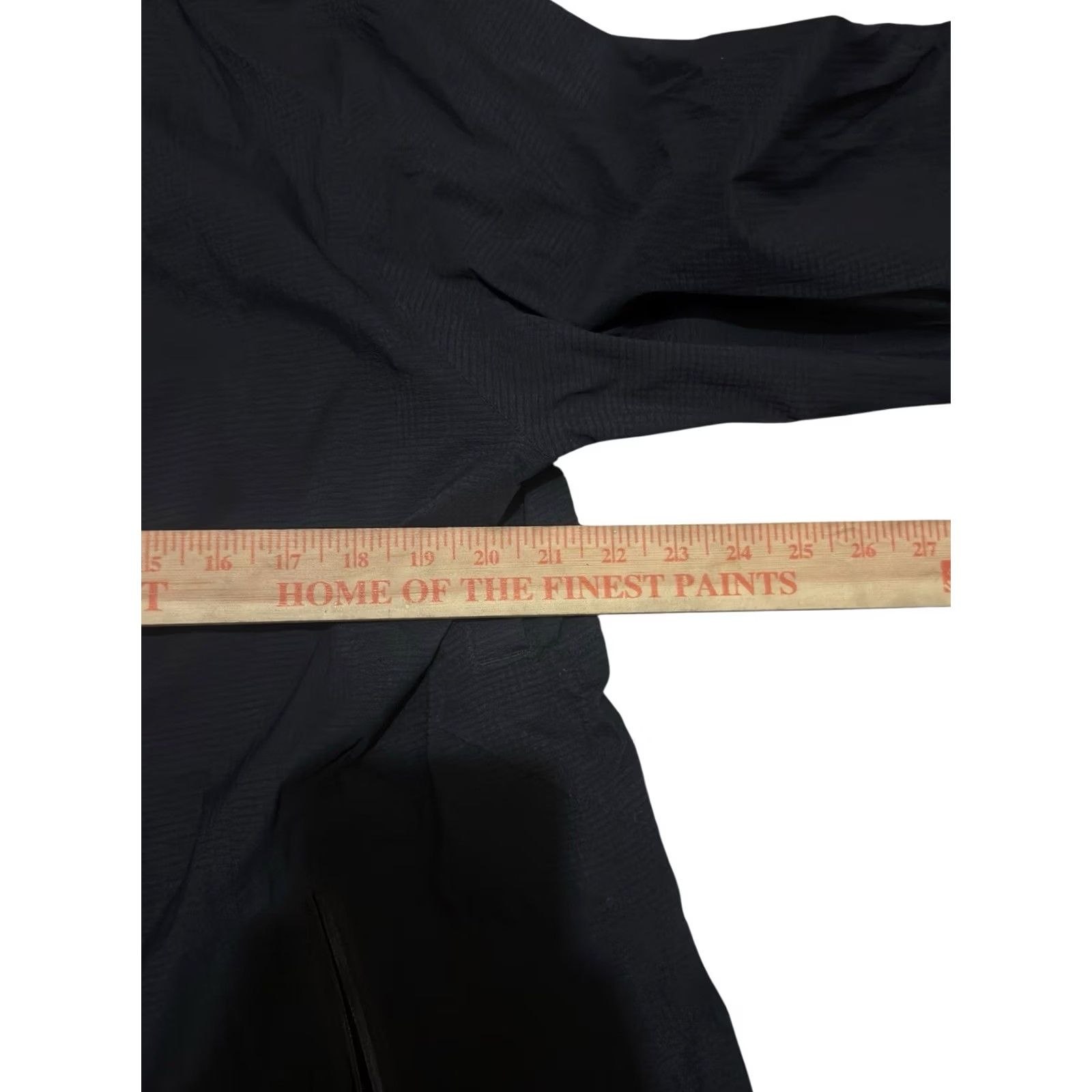 Eddie Bauer Eddie Bauer Weather Edge 365 Jacket Hooded Waterproof Lightweight Black XL Unisex Adults Zip Pockets Geometric Pattern Rain Coat WeatherEdge Model Size US XL / EU 56 / 4 - 3 Thumbnail