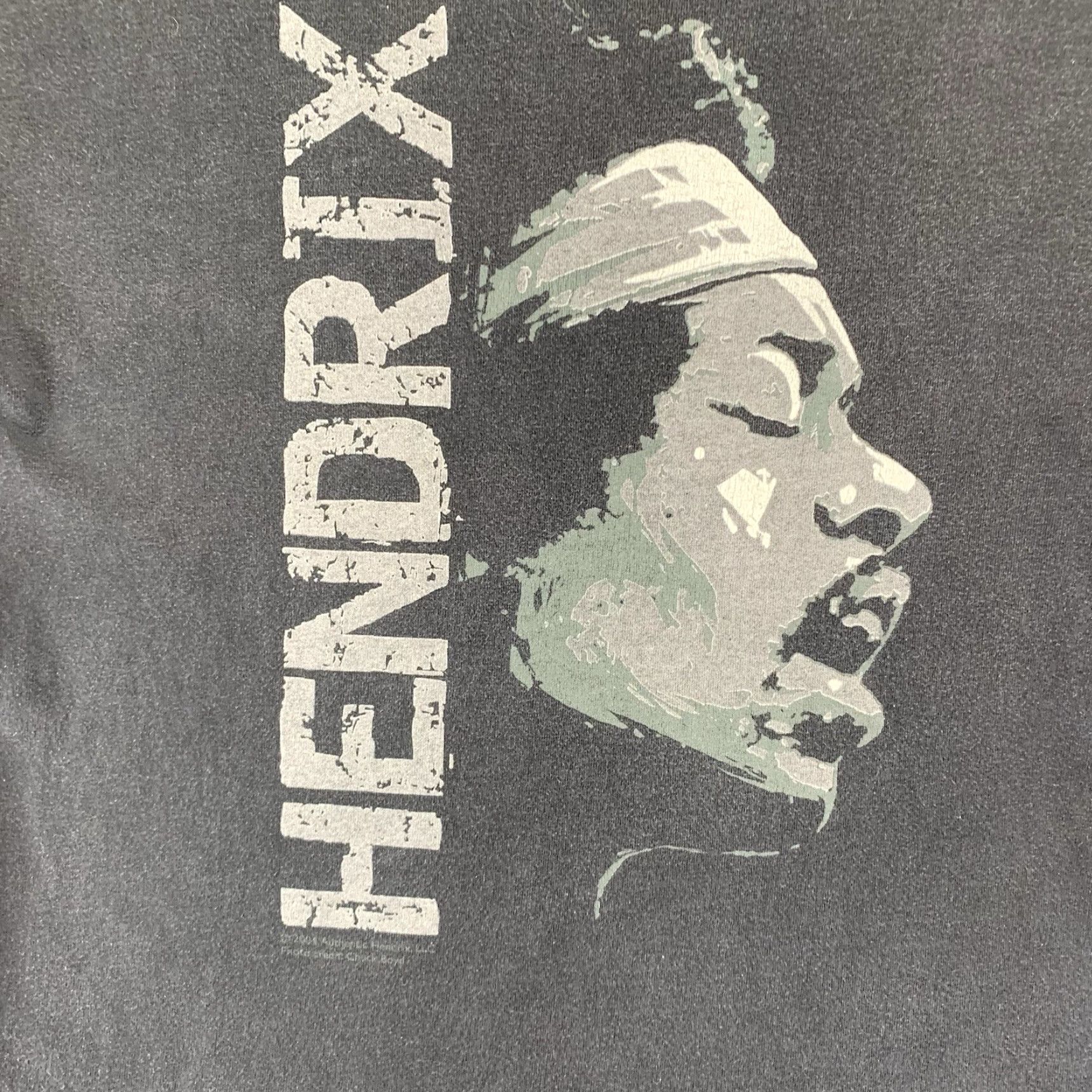 Vintage VINTAGE Tennessee River Jimi Hendrix T Shirt Medium Black 2000s Rock Music Mens Size US M / EU 48-50 / 2 - 2 Thumbnail